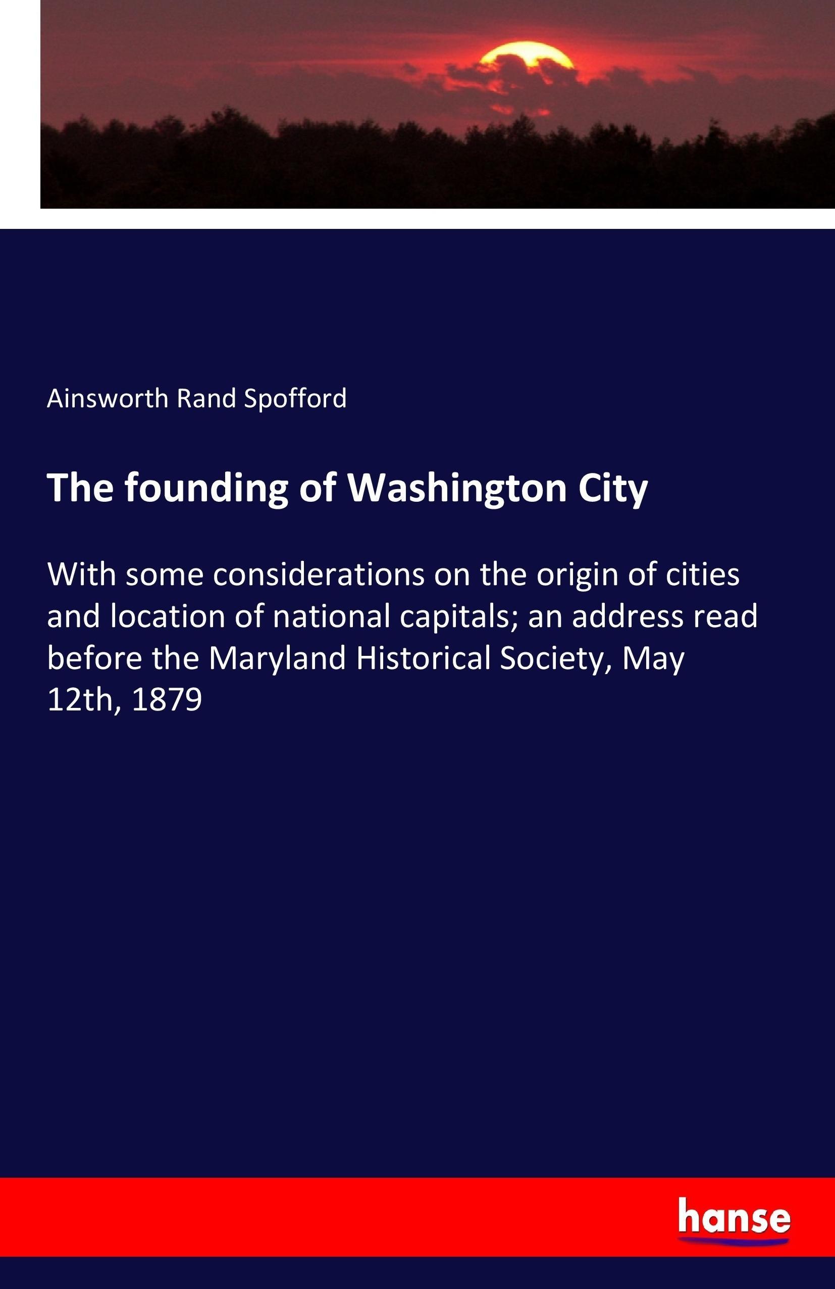 The founding of Washington City