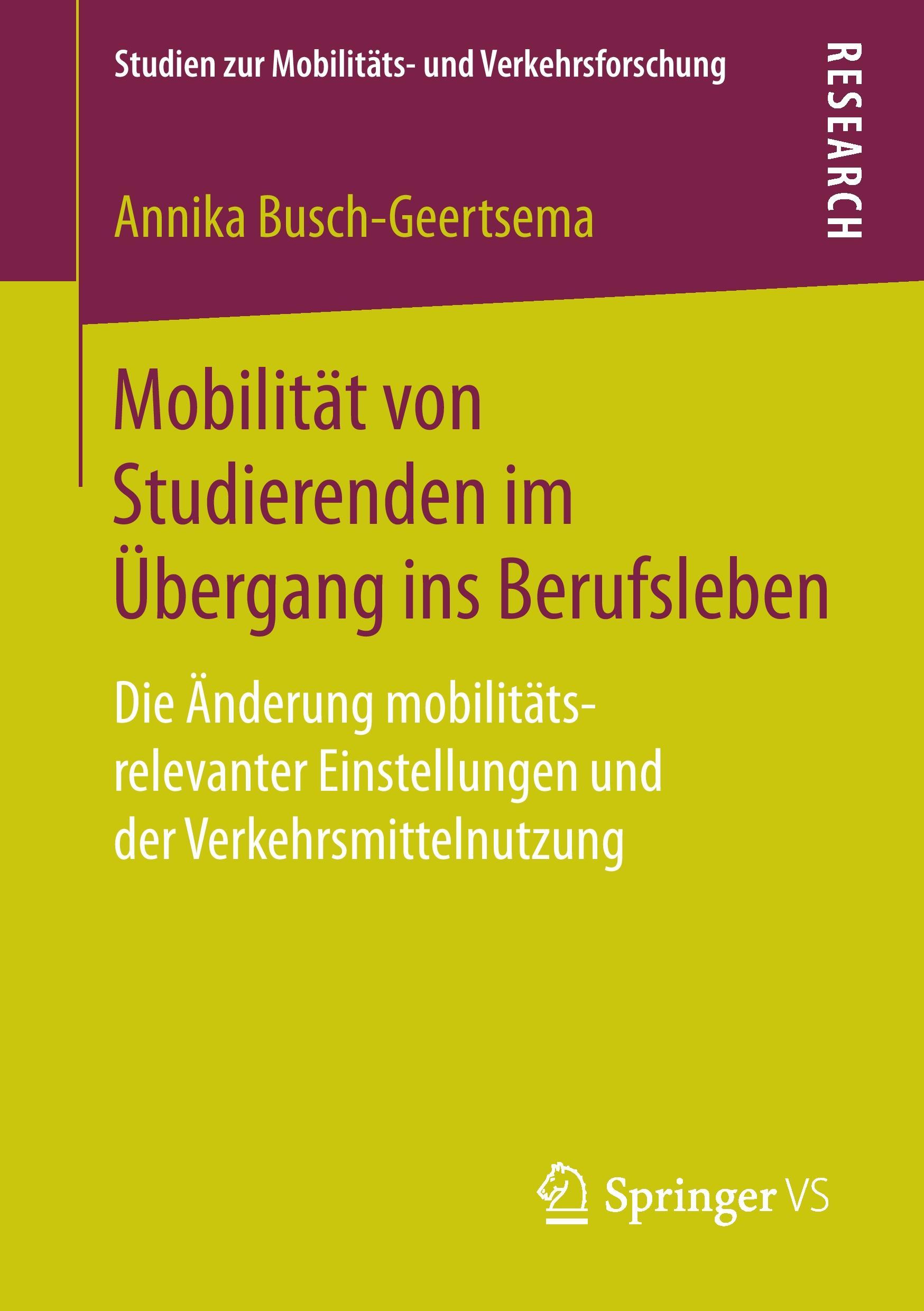 Mobilität von Studierenden im Übergang ins Berufsleben