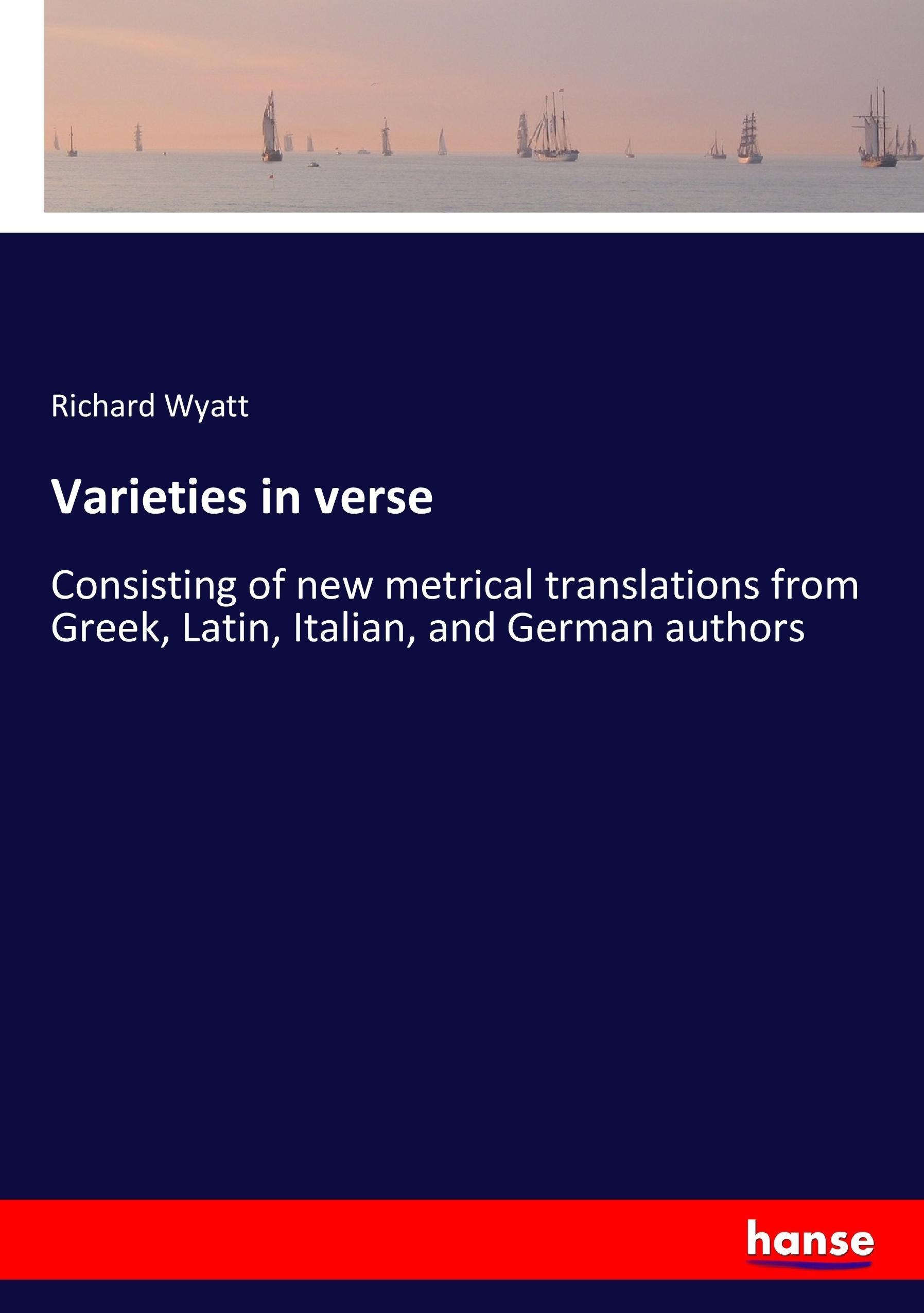 Varieties in verse