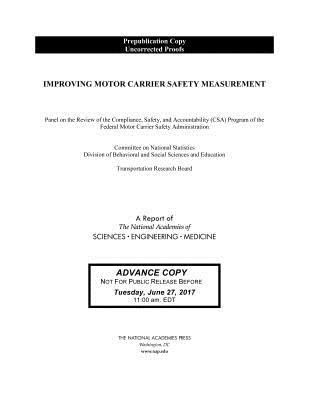 Improving Motor Carrier Safety Measurement