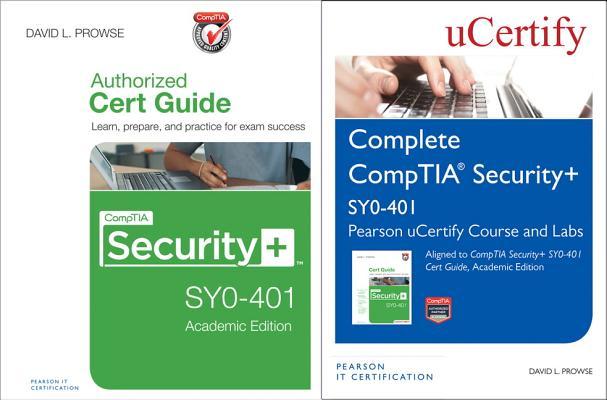 Comptia Security+ Sy0-401 Pearson Ucertify Course and Labs and Textbook Bundle