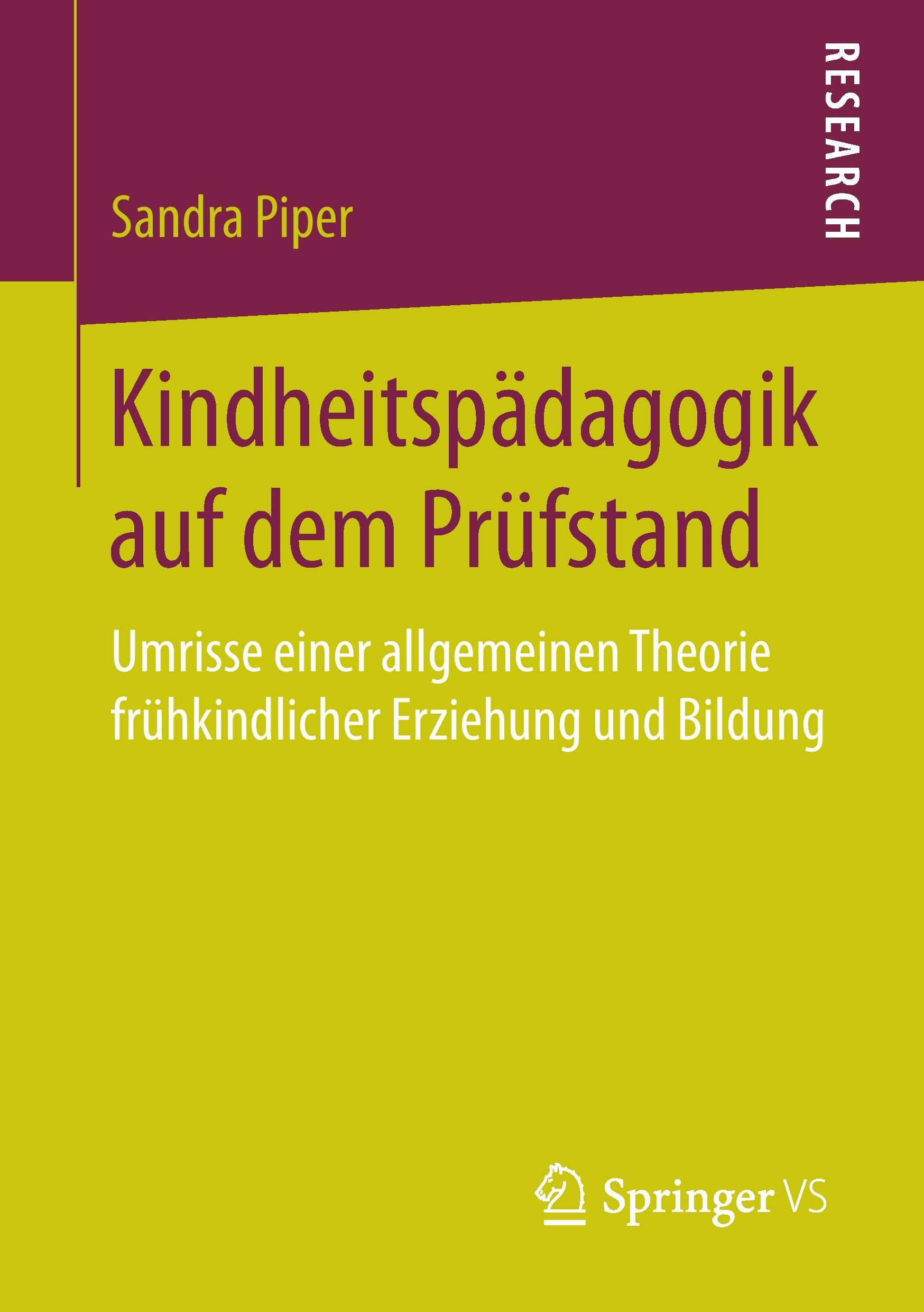 Kindheitspädagogik auf dem Prüfstand