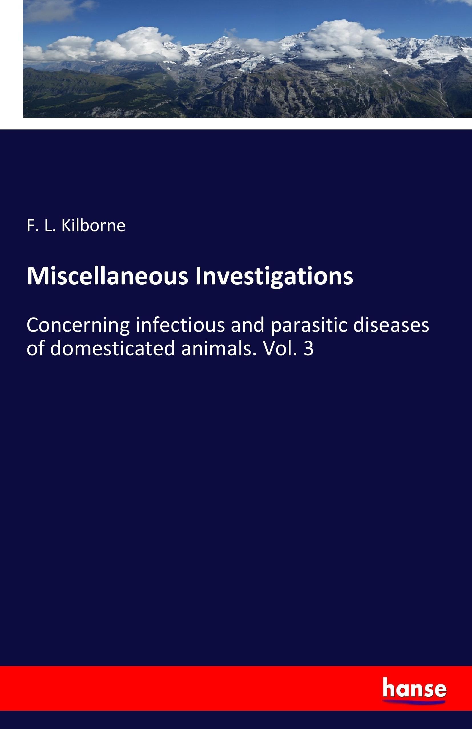 Miscellaneous Investigations