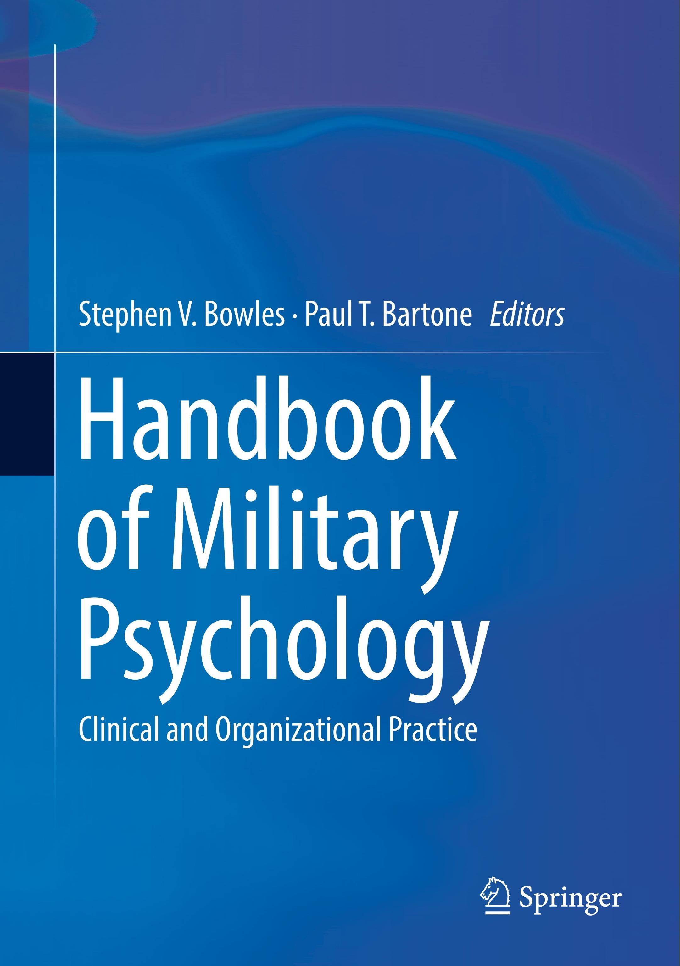 Handbook of Military Psychology