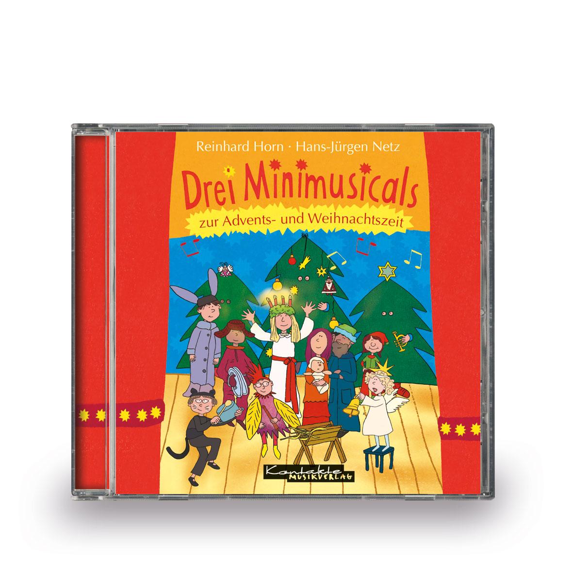 Drei Minimusicals zur Advents- und Weihnachtszeit