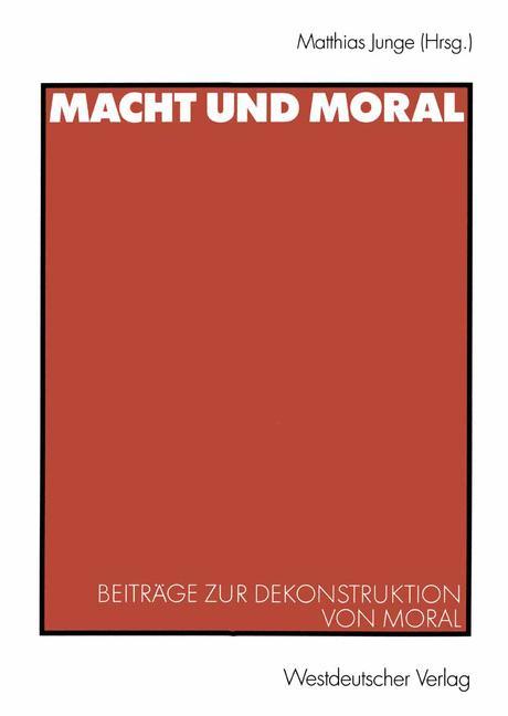 Macht und Moral