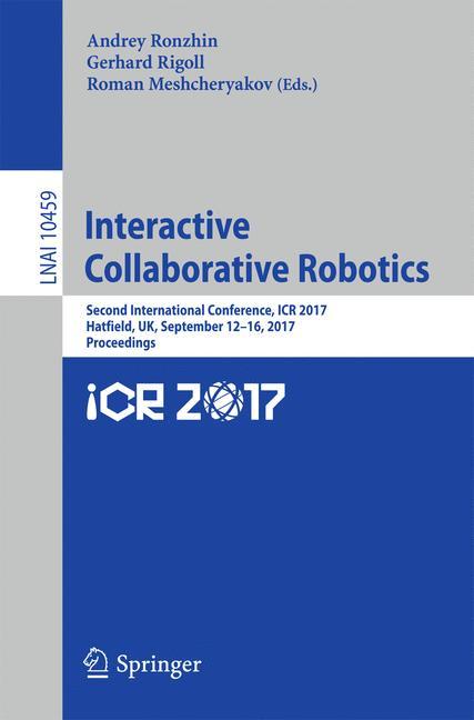 Interactive Collaborative Robotics