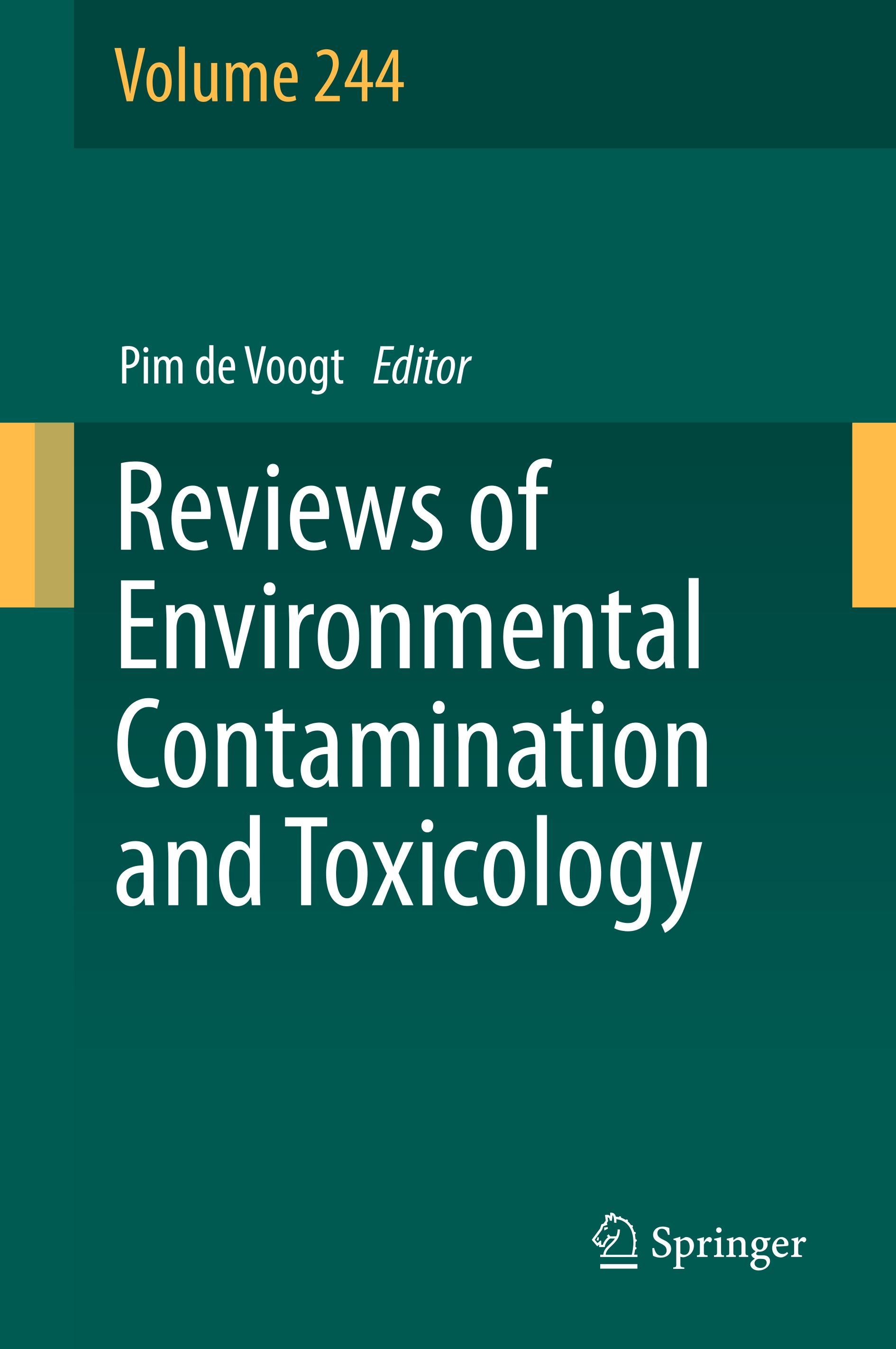 Reviews of Environmental Contamination and Toxicology Volume 244