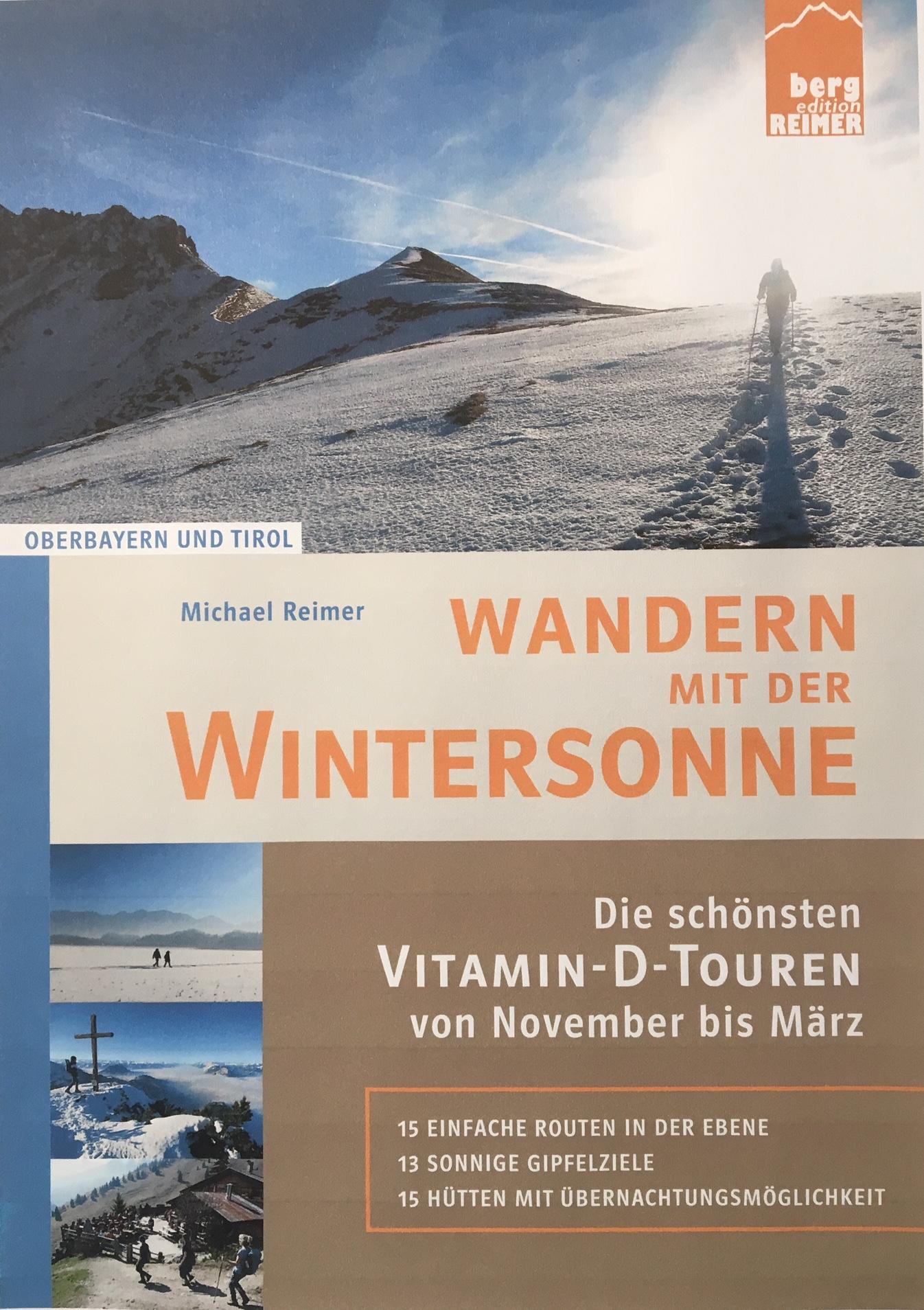 Wandern mit der Wintersonne