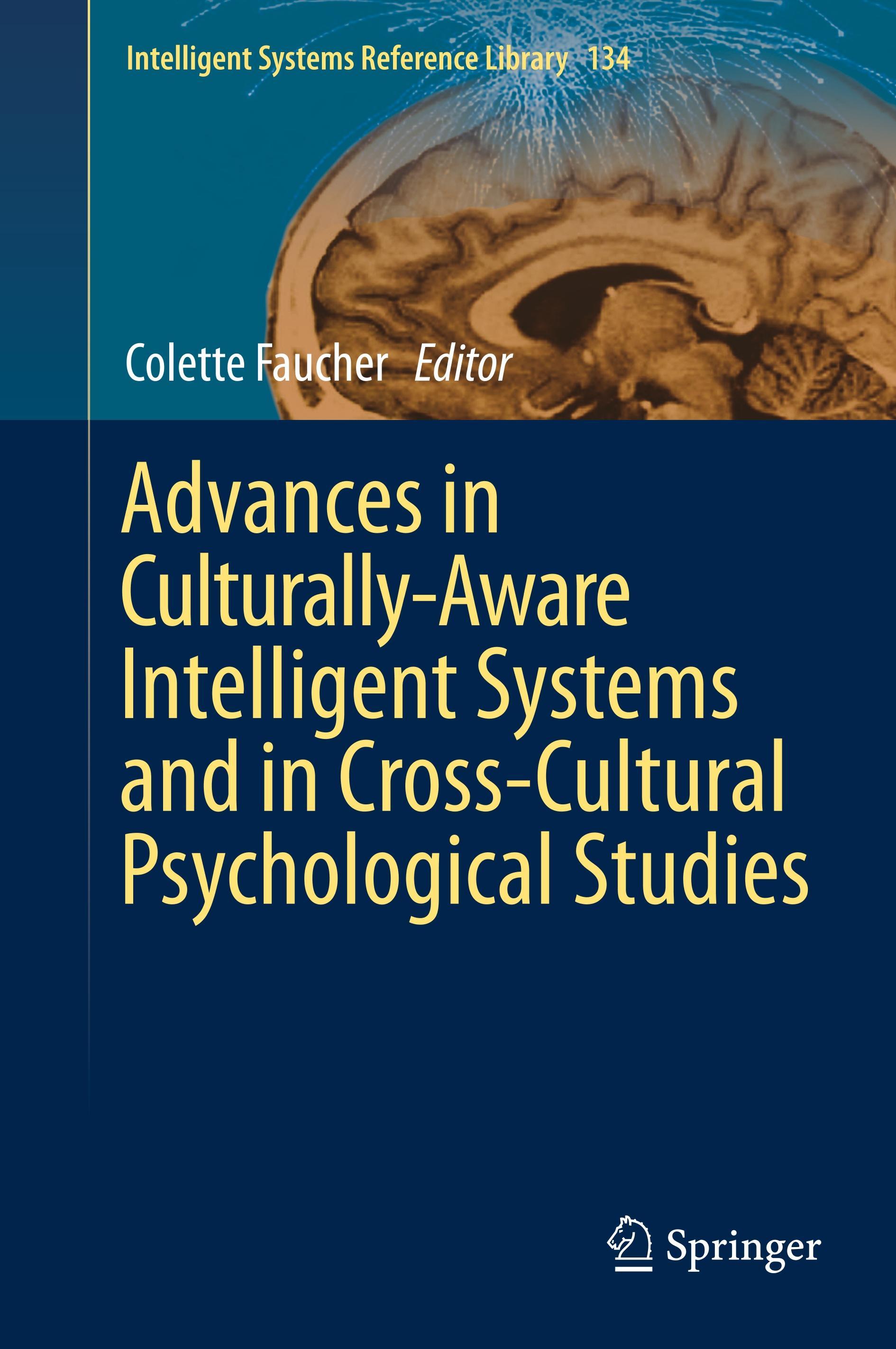 Advances in Culturally-Aware Intelligent Systems and in Cross-Cultural Psychological Studies