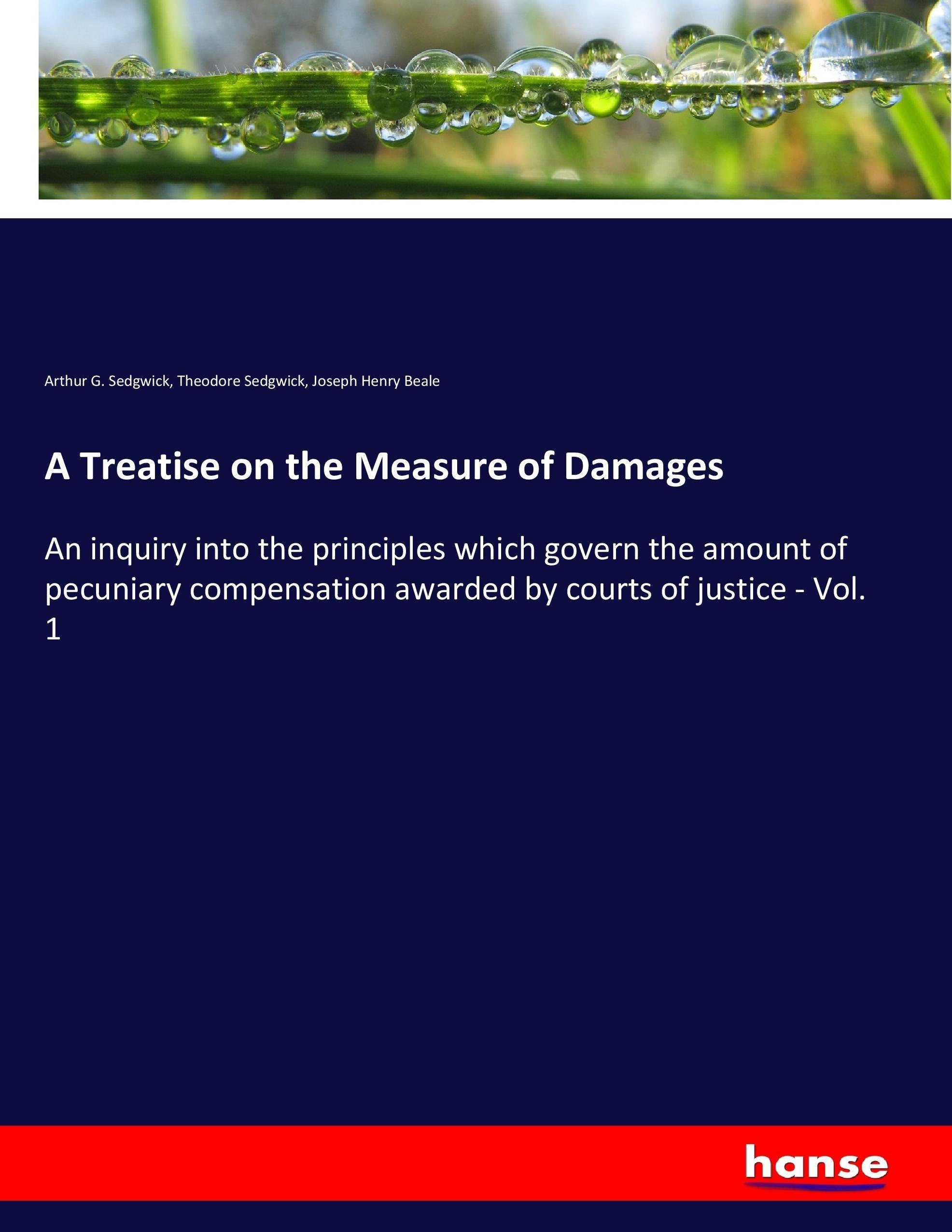 A Treatise on the Measure of Damages