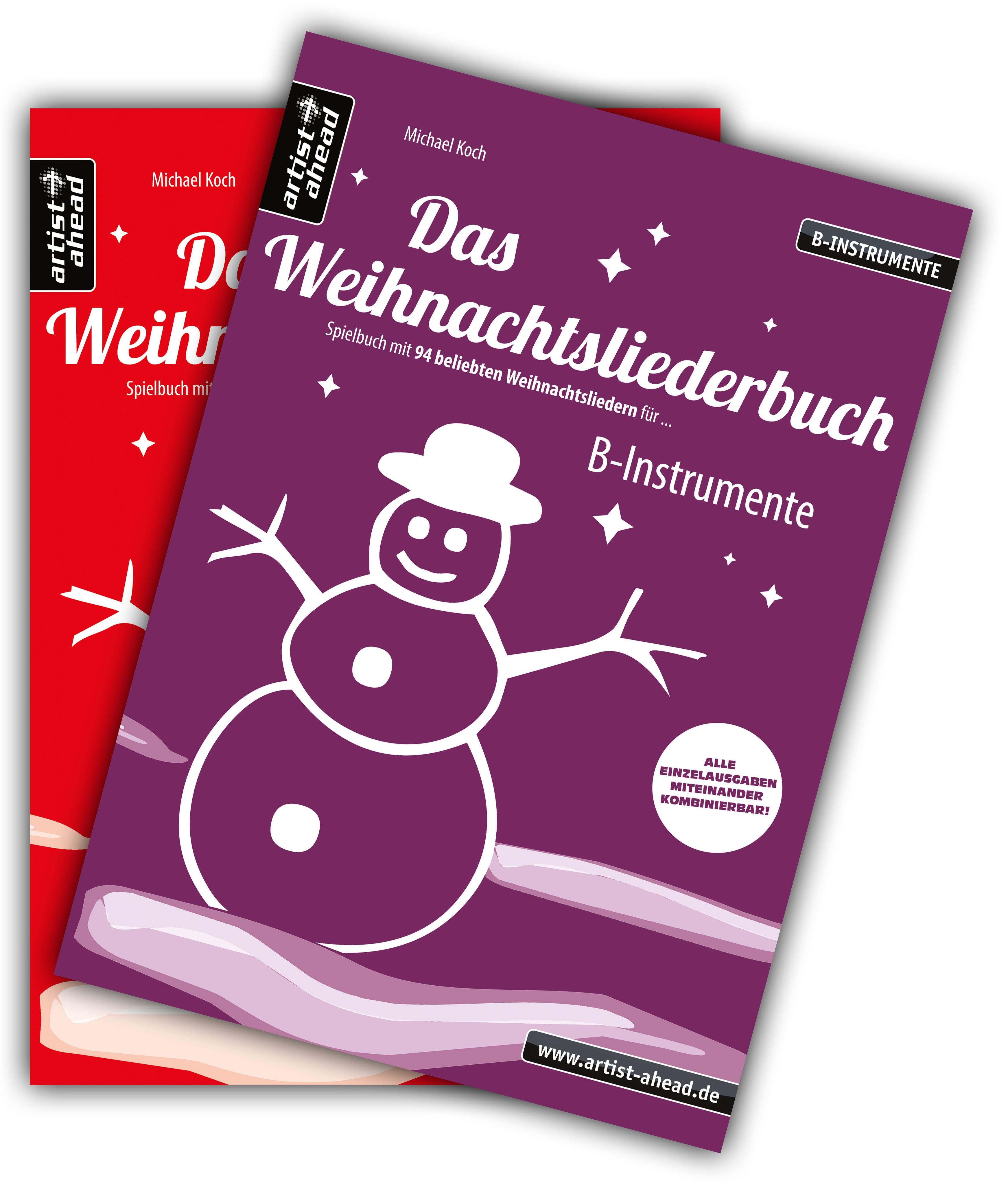 Das Weihnachtsliederbuch-Set (B-Instrumente + Klavierbegleitung)