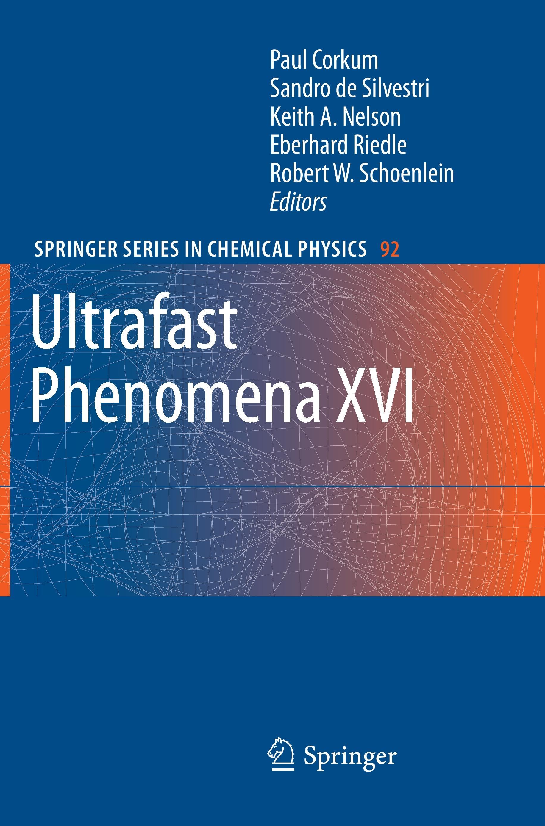 Ultrafast Phenomena XVI