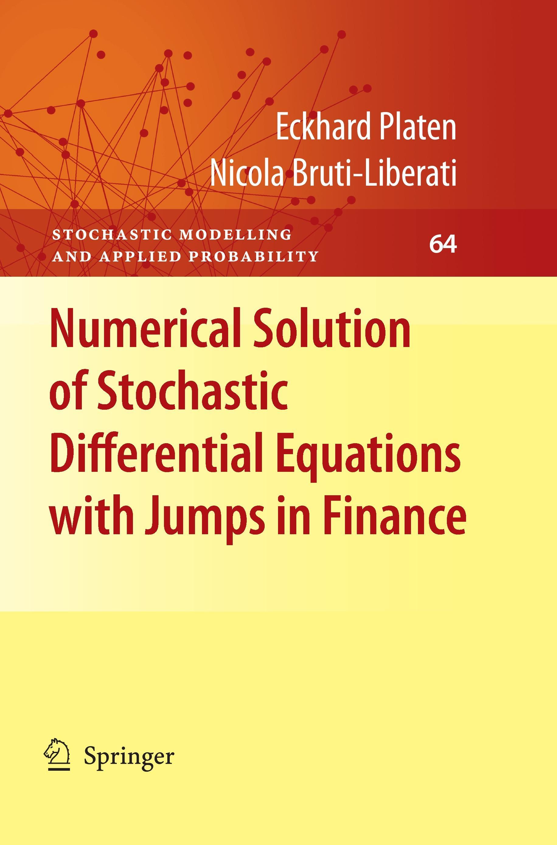 Numerical Solution of Stochastic Differential Equations with Jumps in Finance