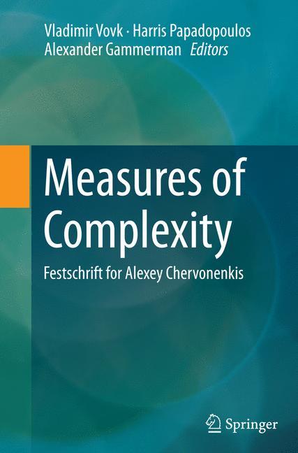 Measures of Complexity