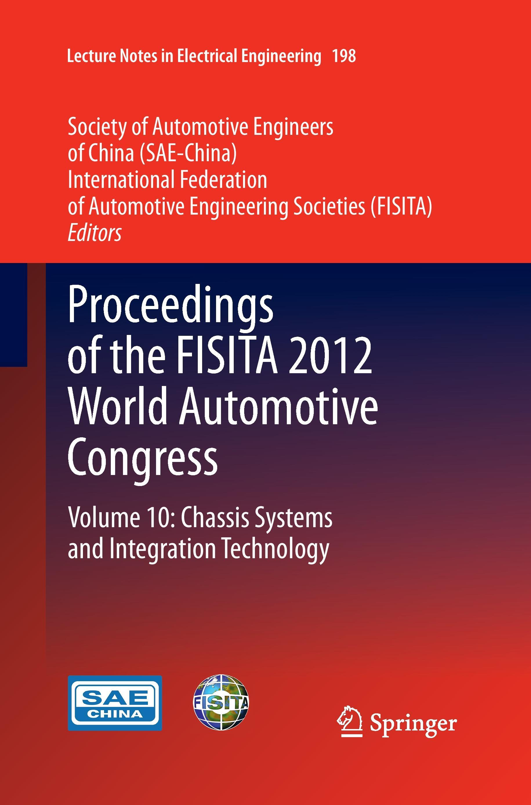 Proceedings of the FISITA 2012 World Automotive Congress