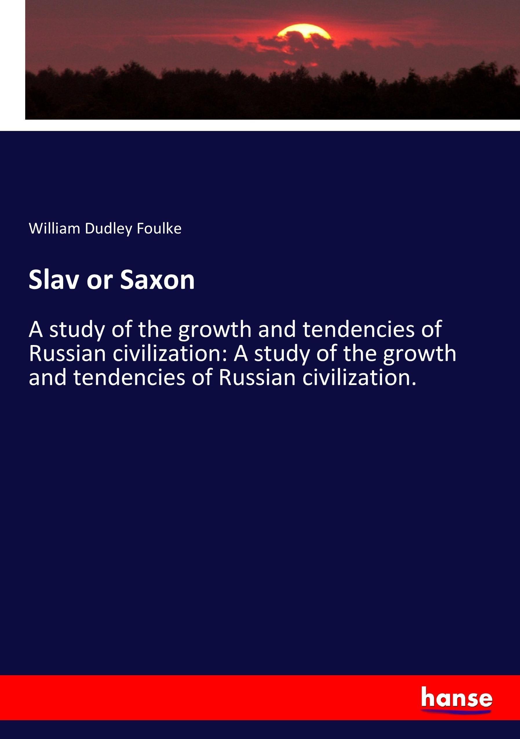 Slav or Saxon