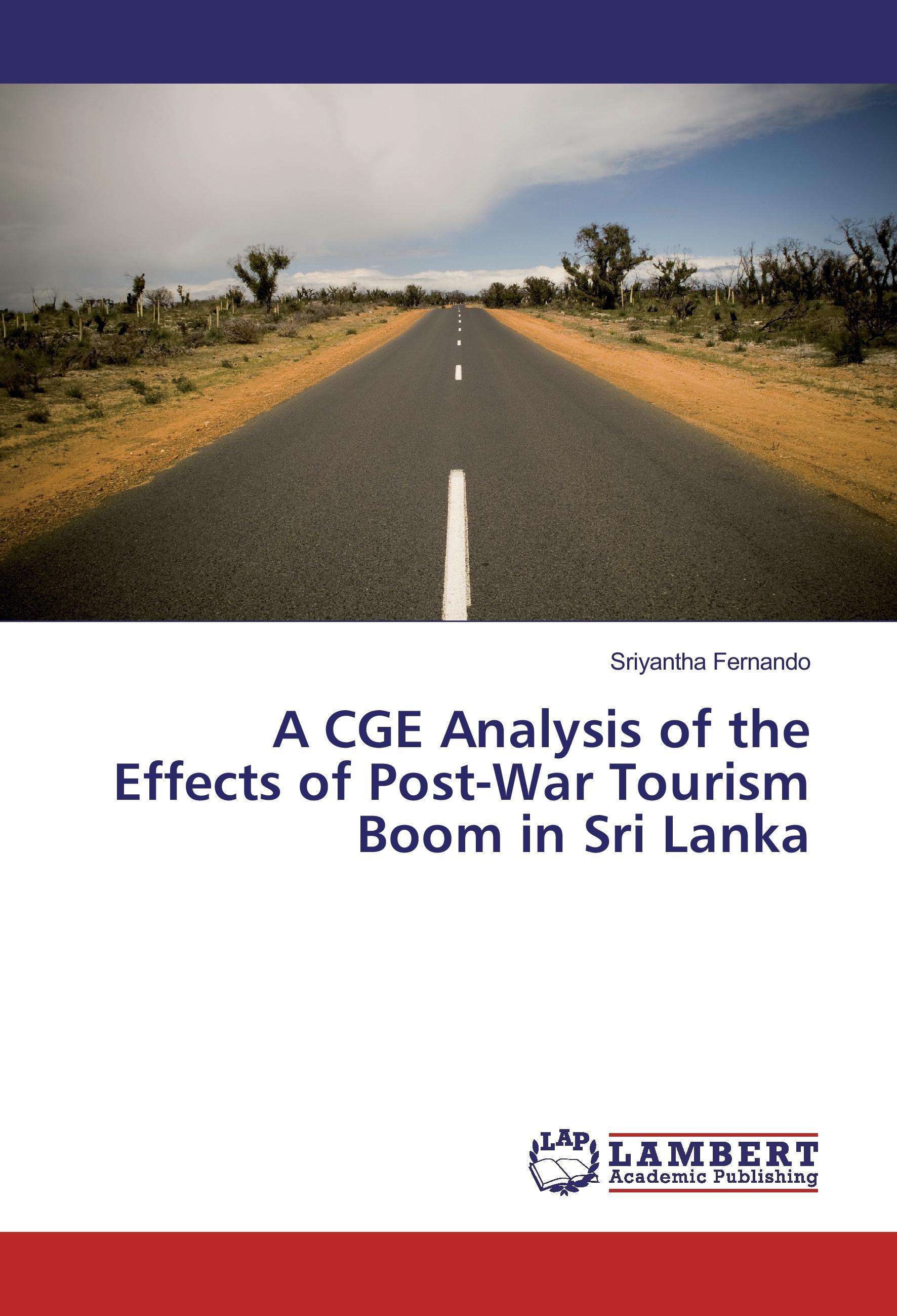 A CGE Analysis of the Effects of Post-War Tourism Boom in Sri Lanka