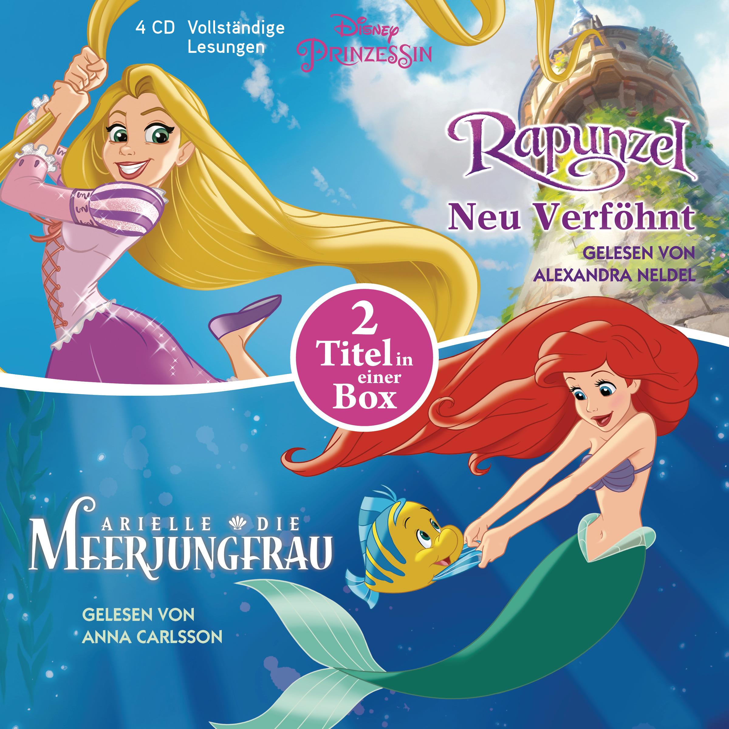 Disney Prinzessin: Arielle, die Meerjungfrau und Rapunzel - Neu verföhnt