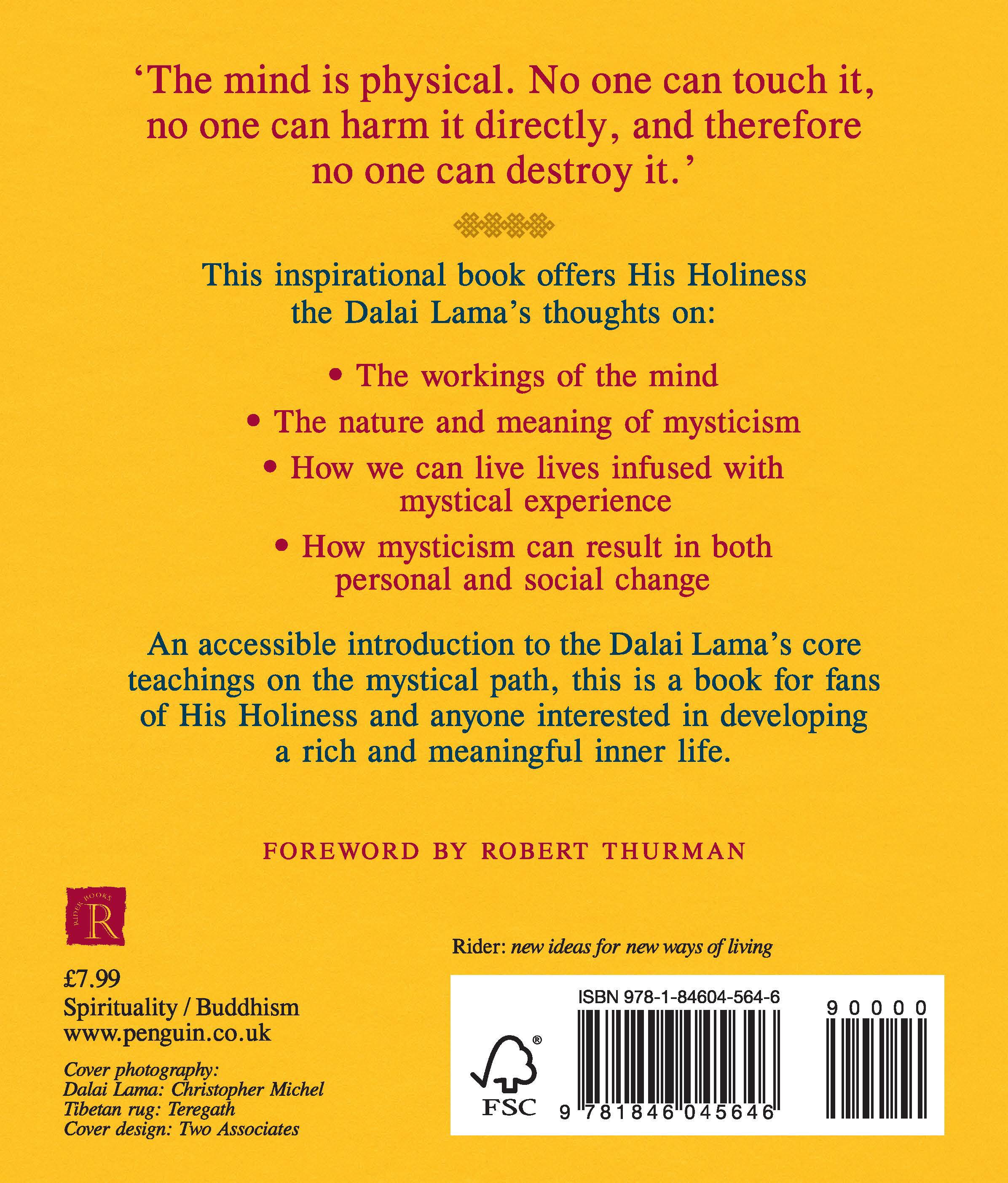 The Dalai Lama's Little Book of Mysticism