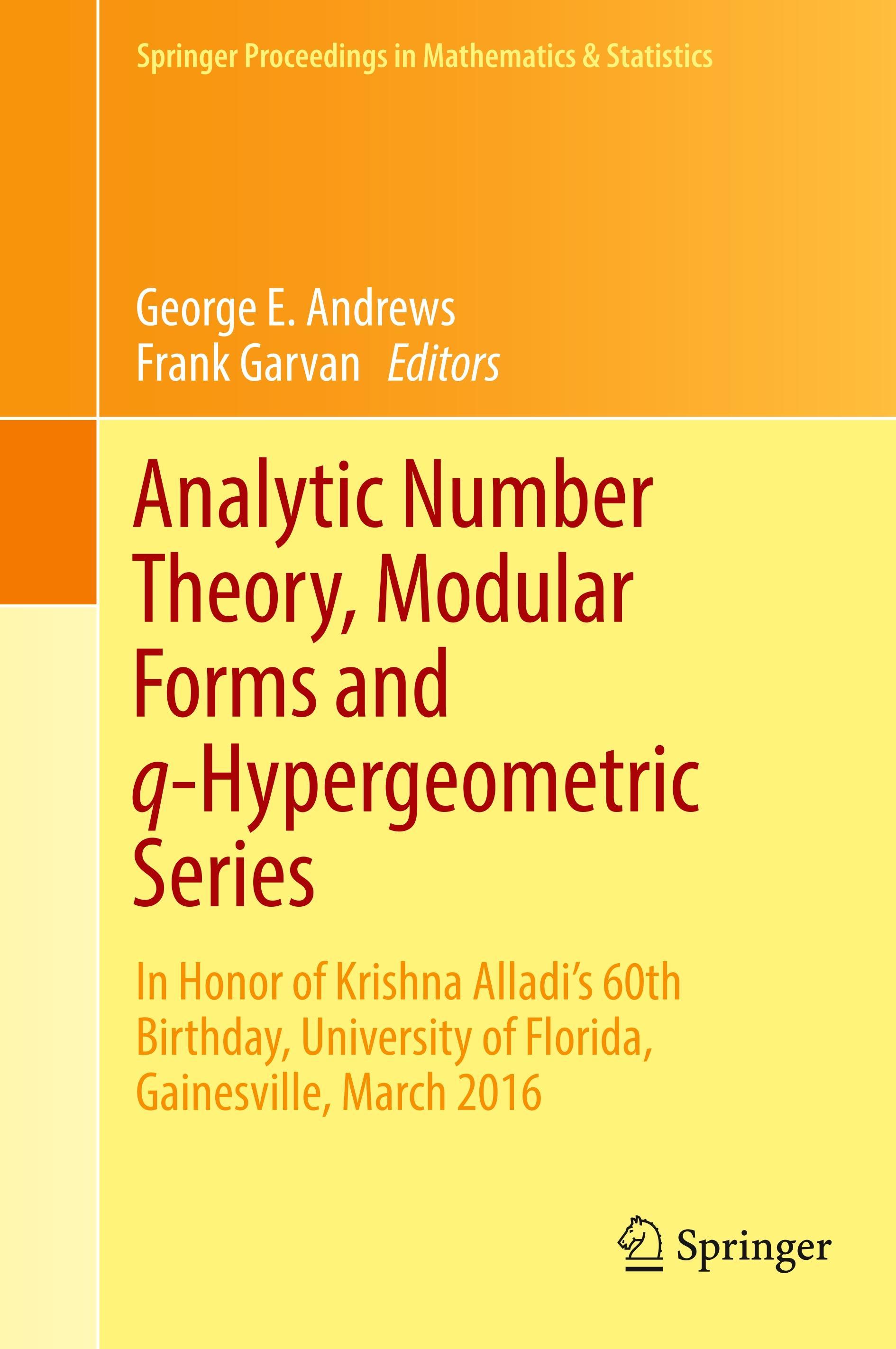 Analytic Number Theory, Modular Forms and q-Hypergeometric Series