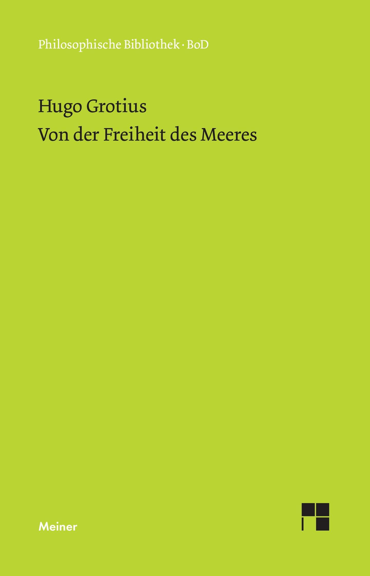 Von der Freiheit des Meeres