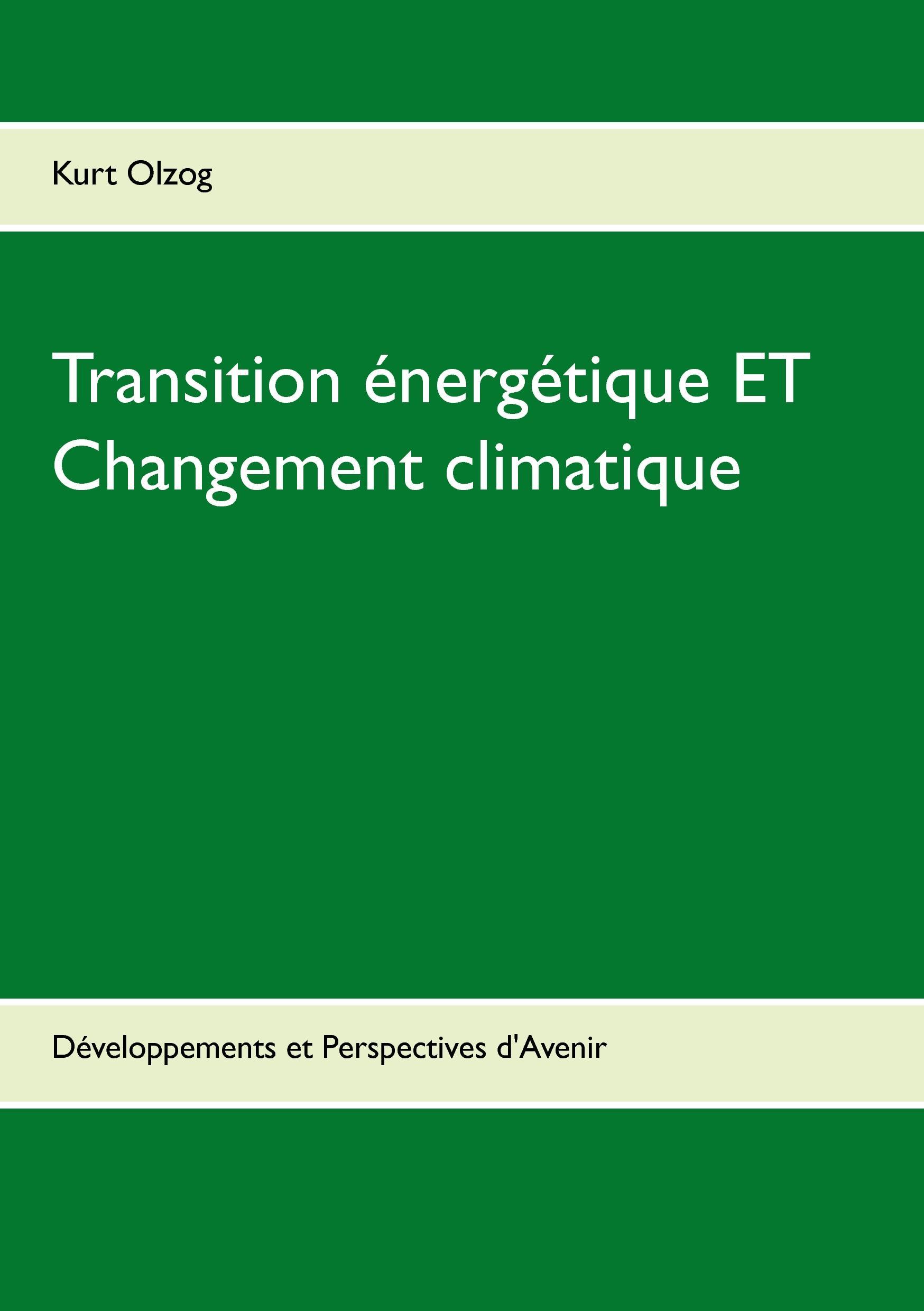 Transition énergétique ET Changement climatique