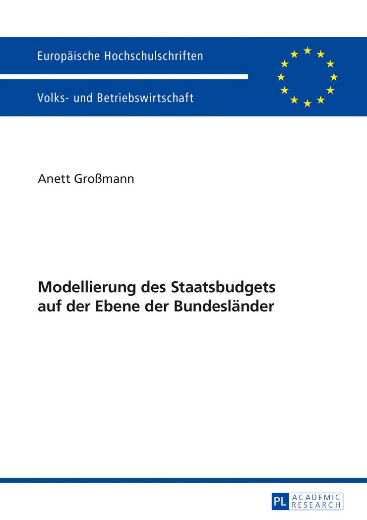 Modellierung des Staatsbudgets auf der Ebene der Bundesländer