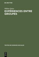 Expériences entre groupes