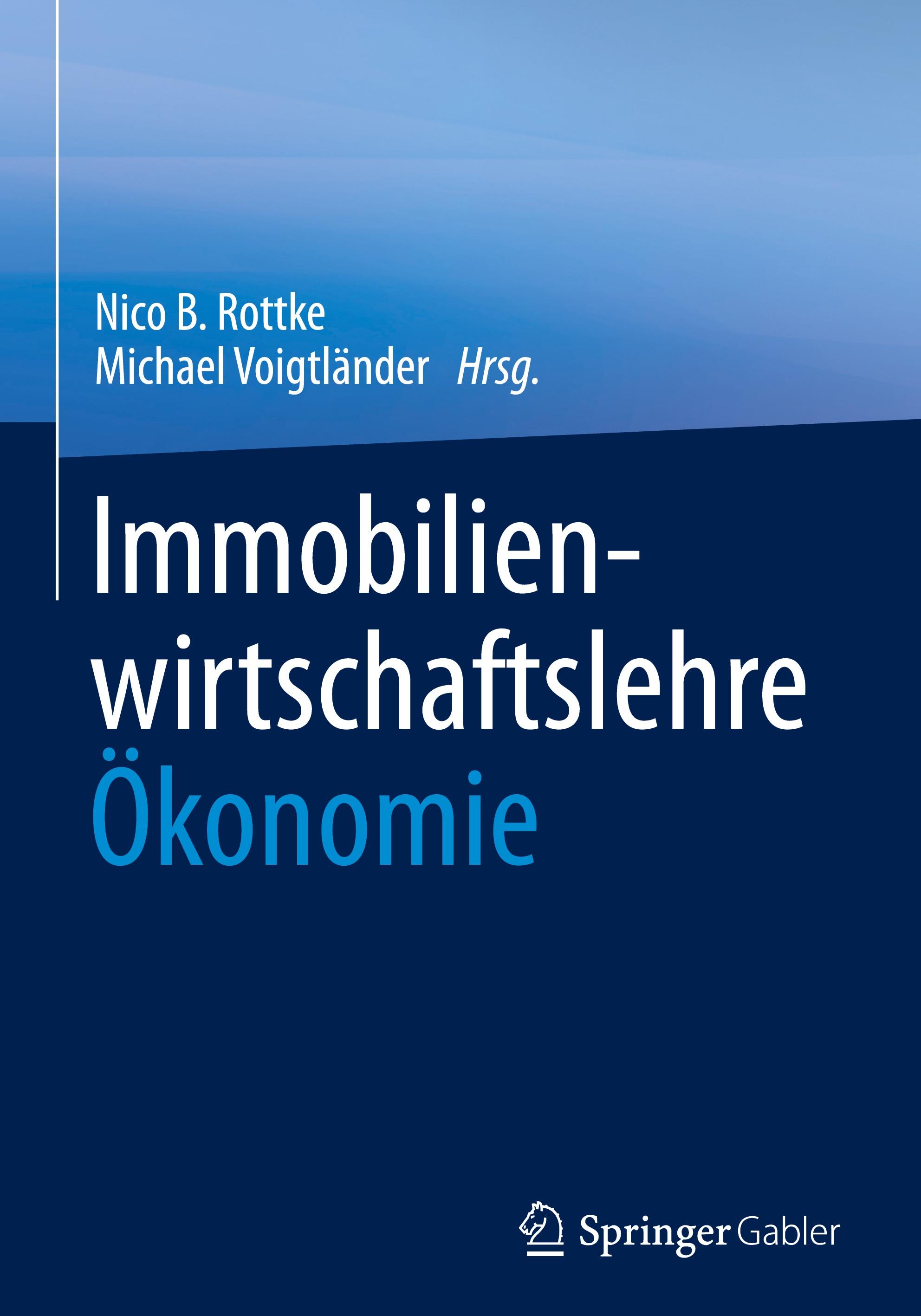 Immobilienwirtschaftslehre - Ökonomie