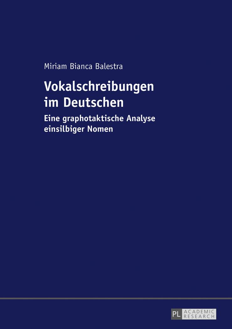 Vokalschreibungen im Deutschen