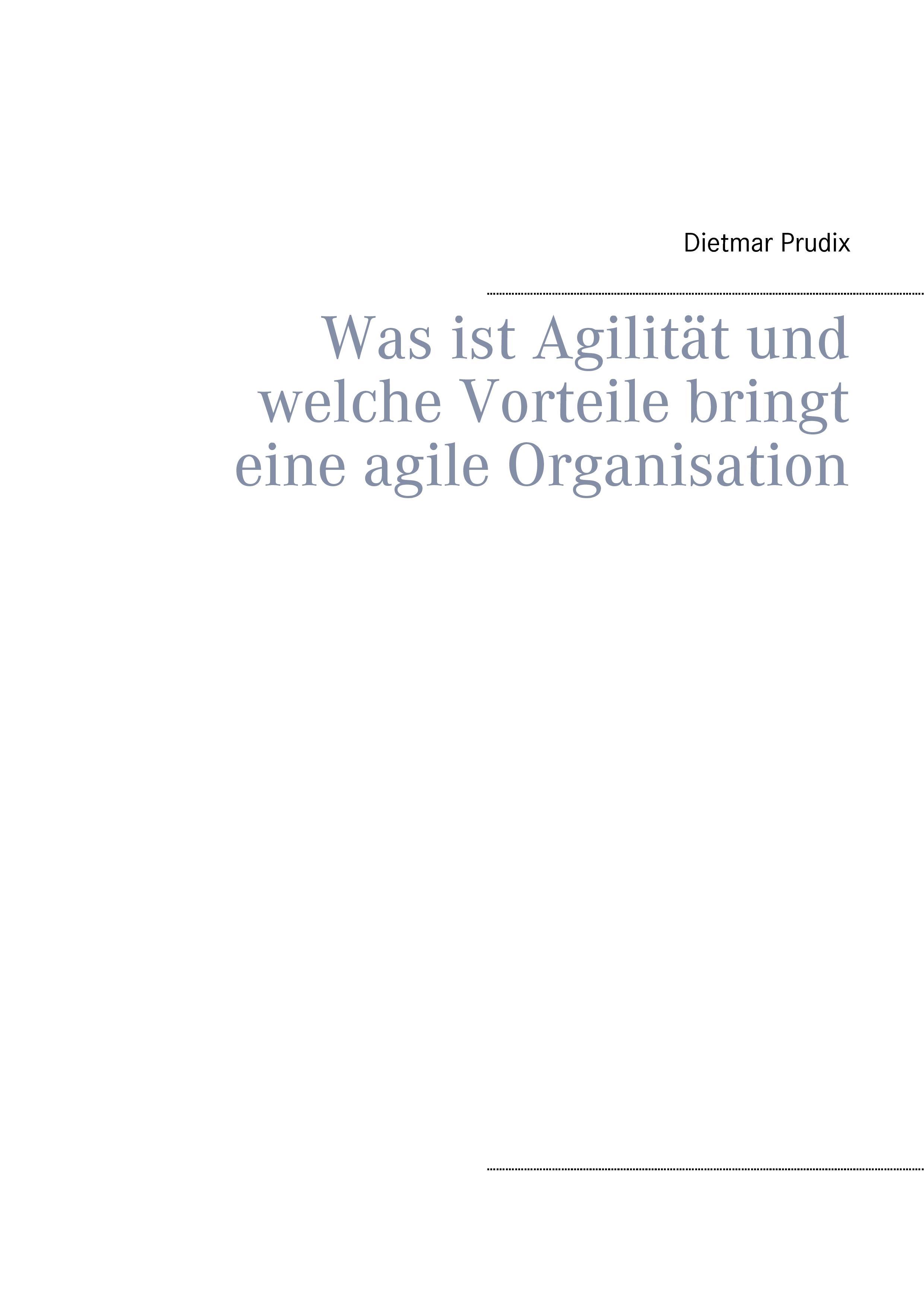 Was ist Agilität und welche Vorteile bringt eine agile Organisation