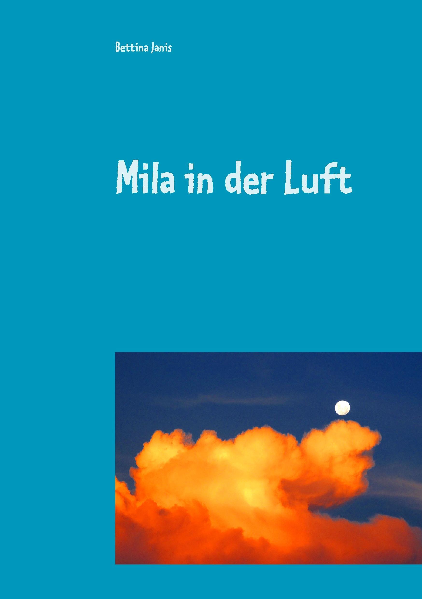 Mila in der Luft