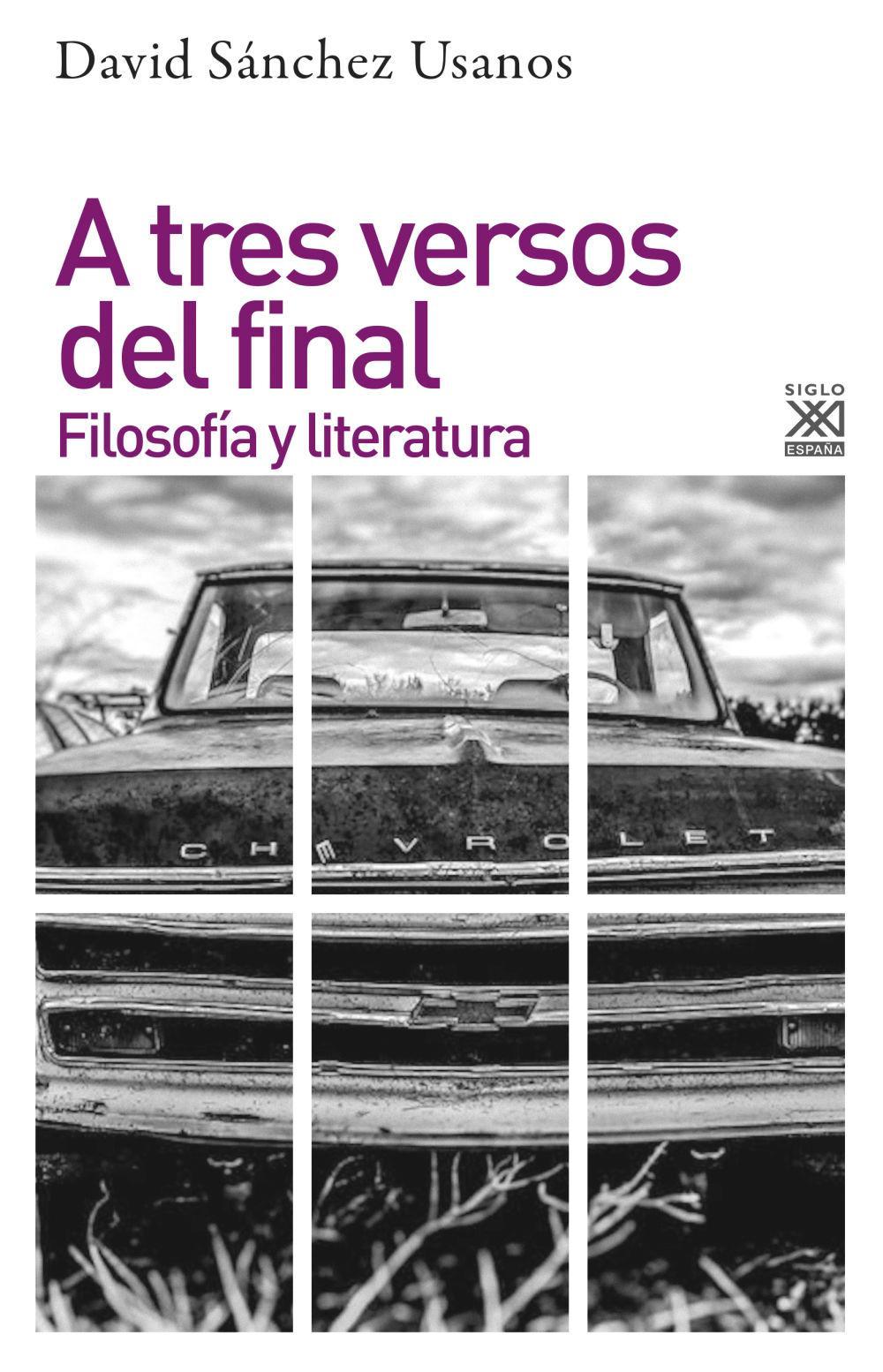 A tres versos del final : filosofía y literatura