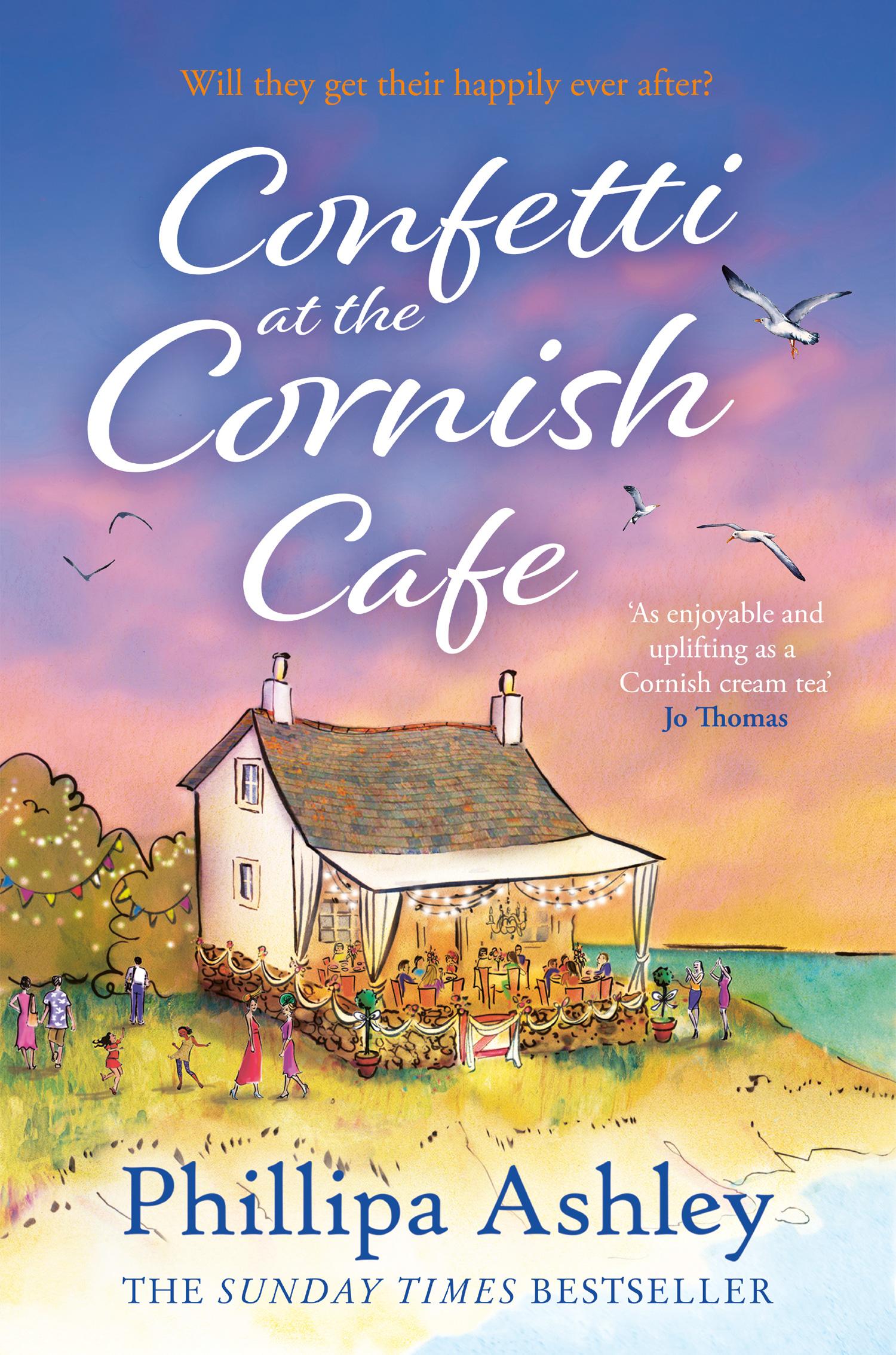 Confetti at the Cornish Cafe