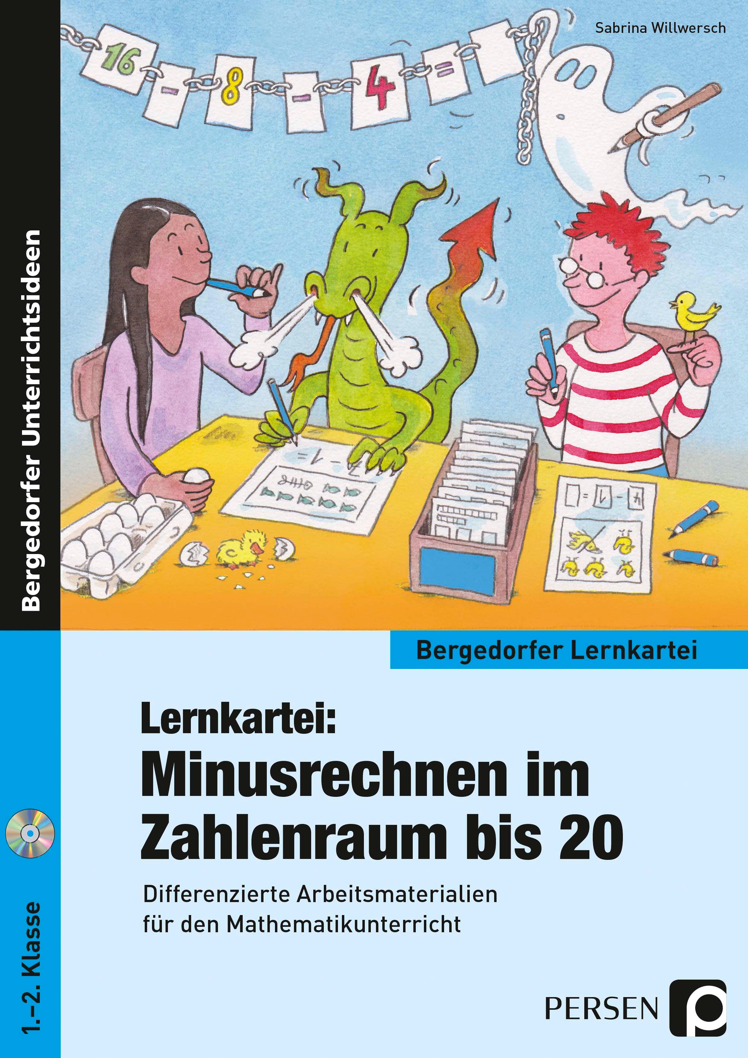 Lernkartei: Minusrechnen im Zahlenraum bis 20