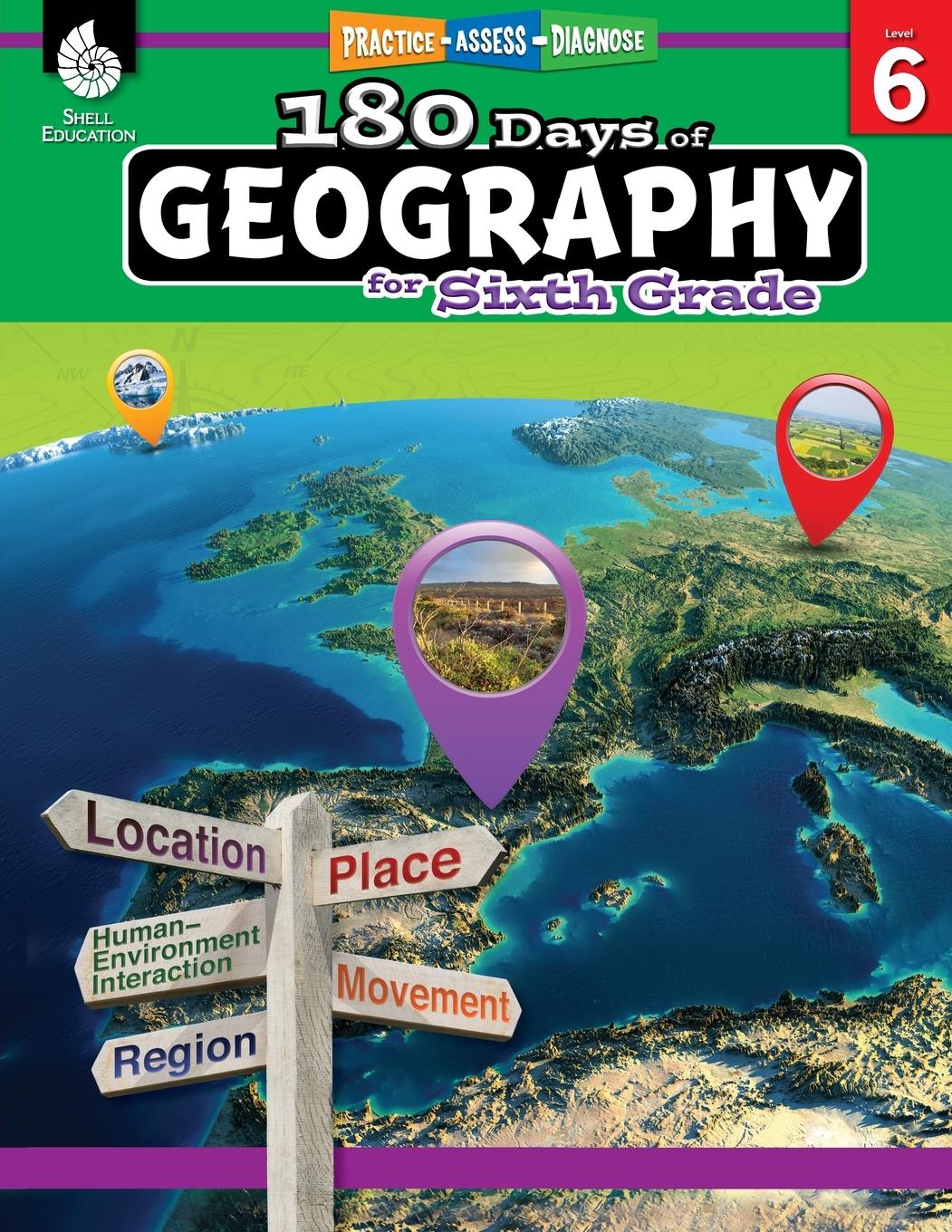 180 Days of Geography for Sixth Grade