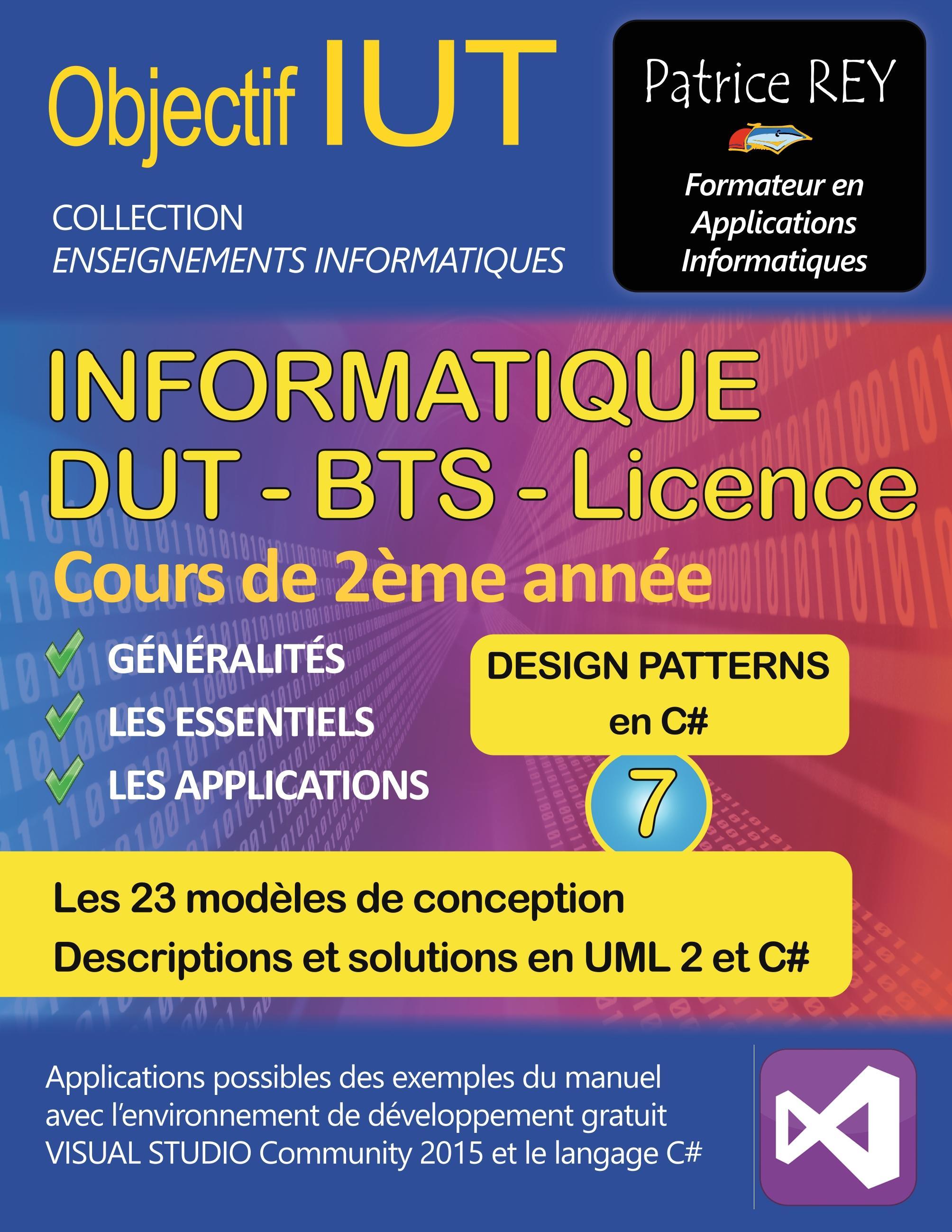 dut informatique - design patterns (tome 7)