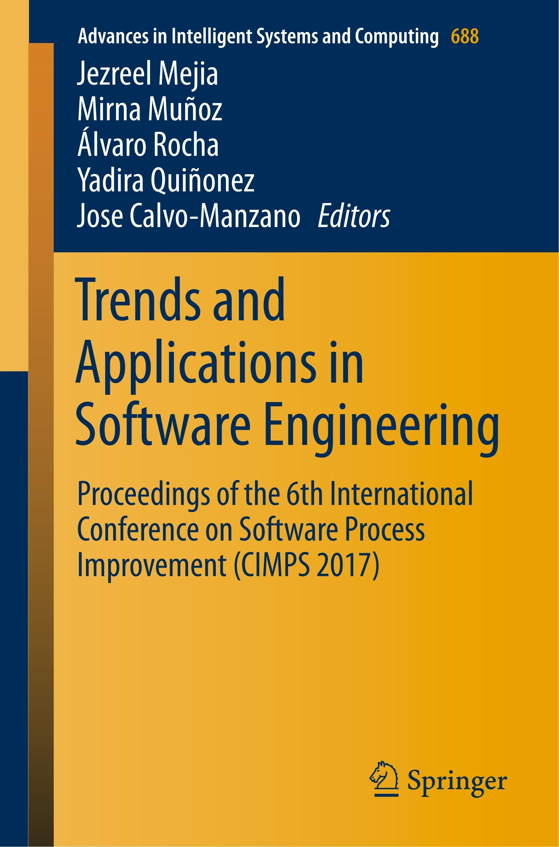 Trends and Applications in Software Engineering