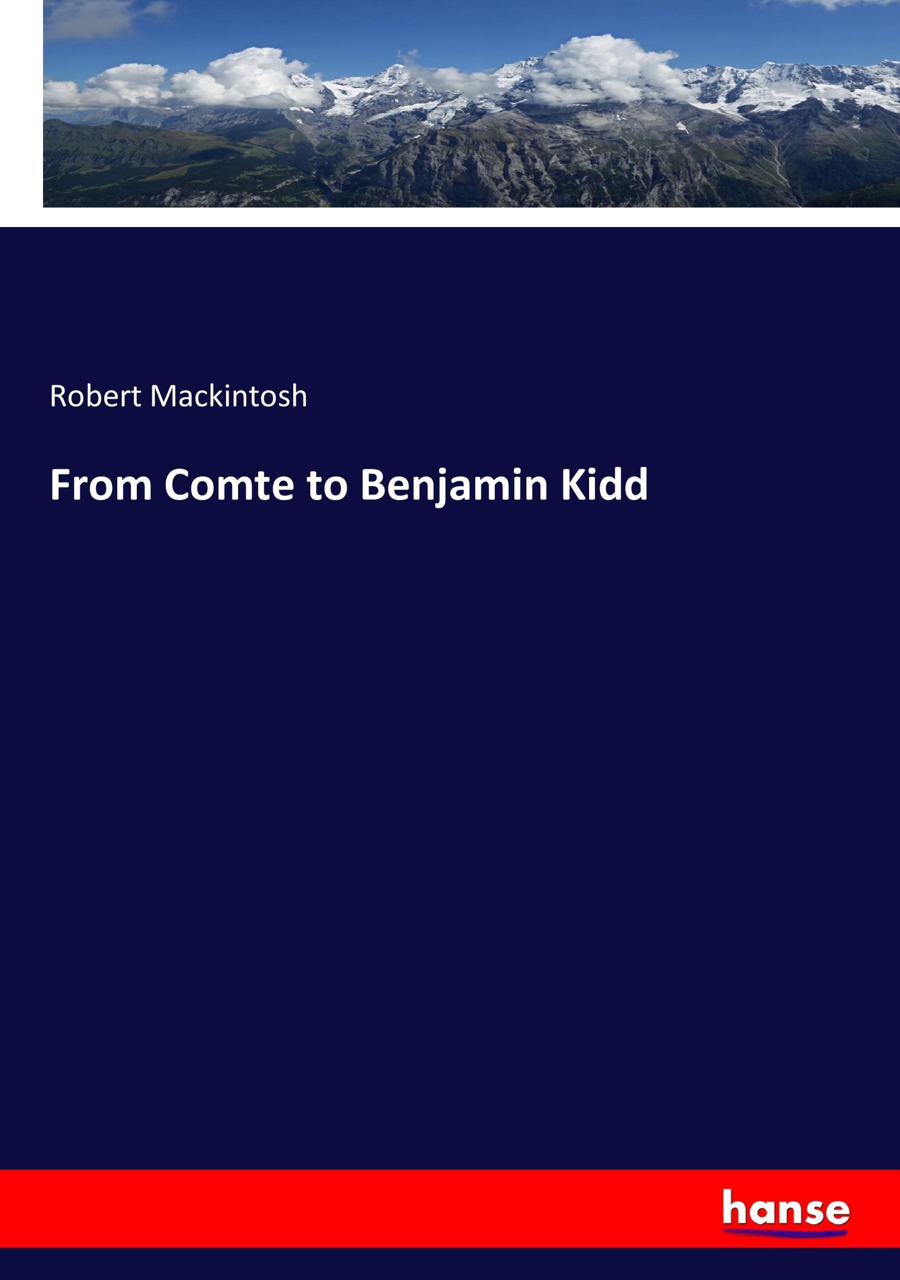 From Comte to Benjamin Kidd