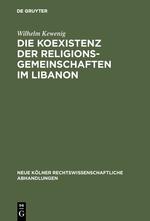 Die Koexistenz der Religionsgemeinschaften im Libanon