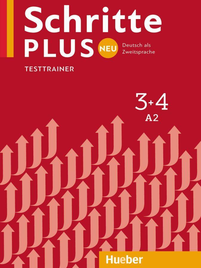 Schritte plus Neu 3+4 A2 Testtrainer mit Audio-CD