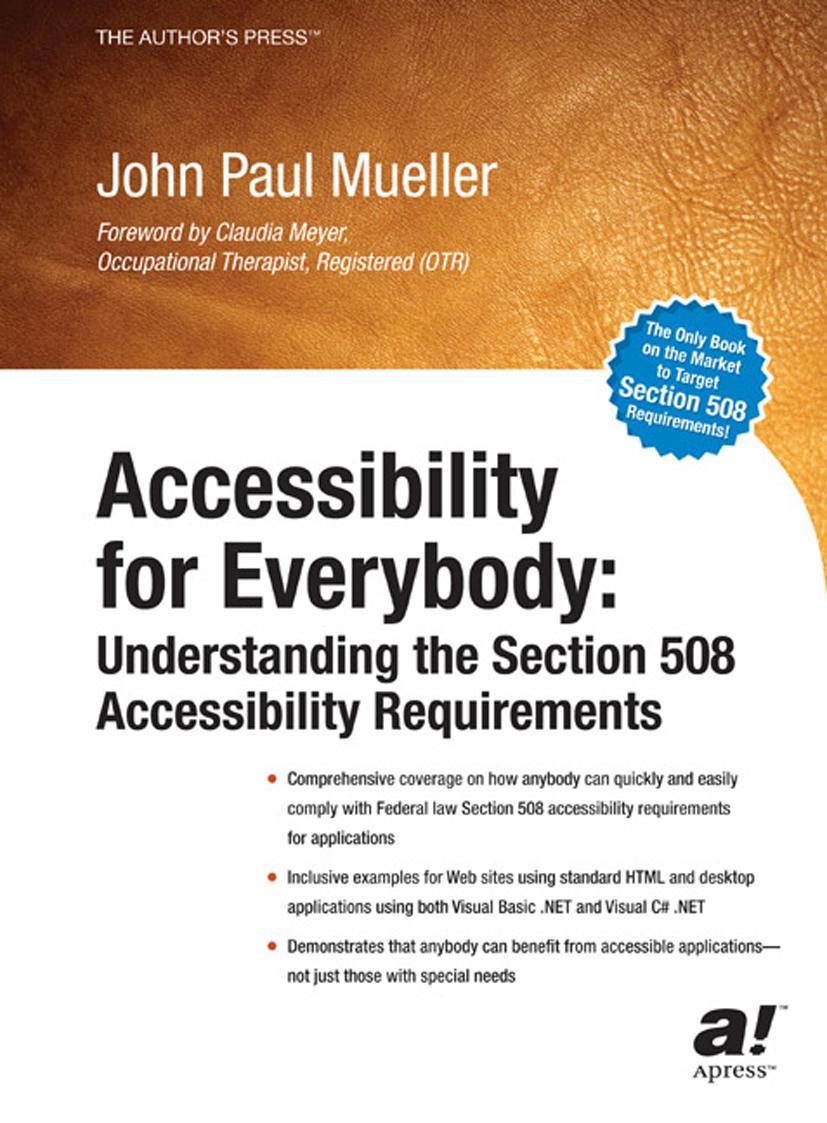 Accessibility for Everybody