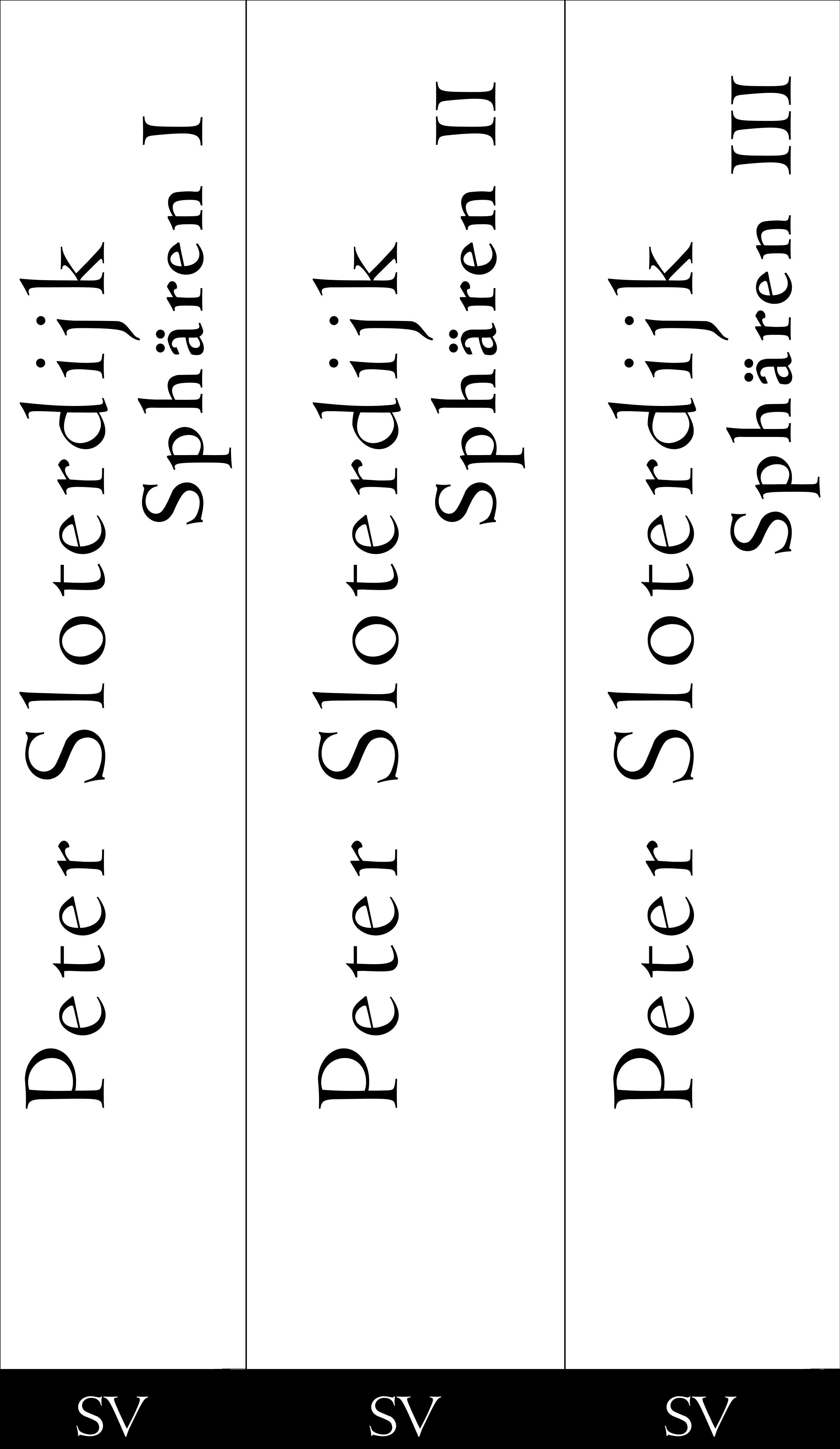 Sphären Bde.1-3