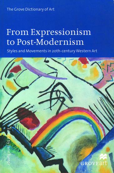 From Expressionism to Post-Modernism