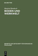 Boden und Werkwelt