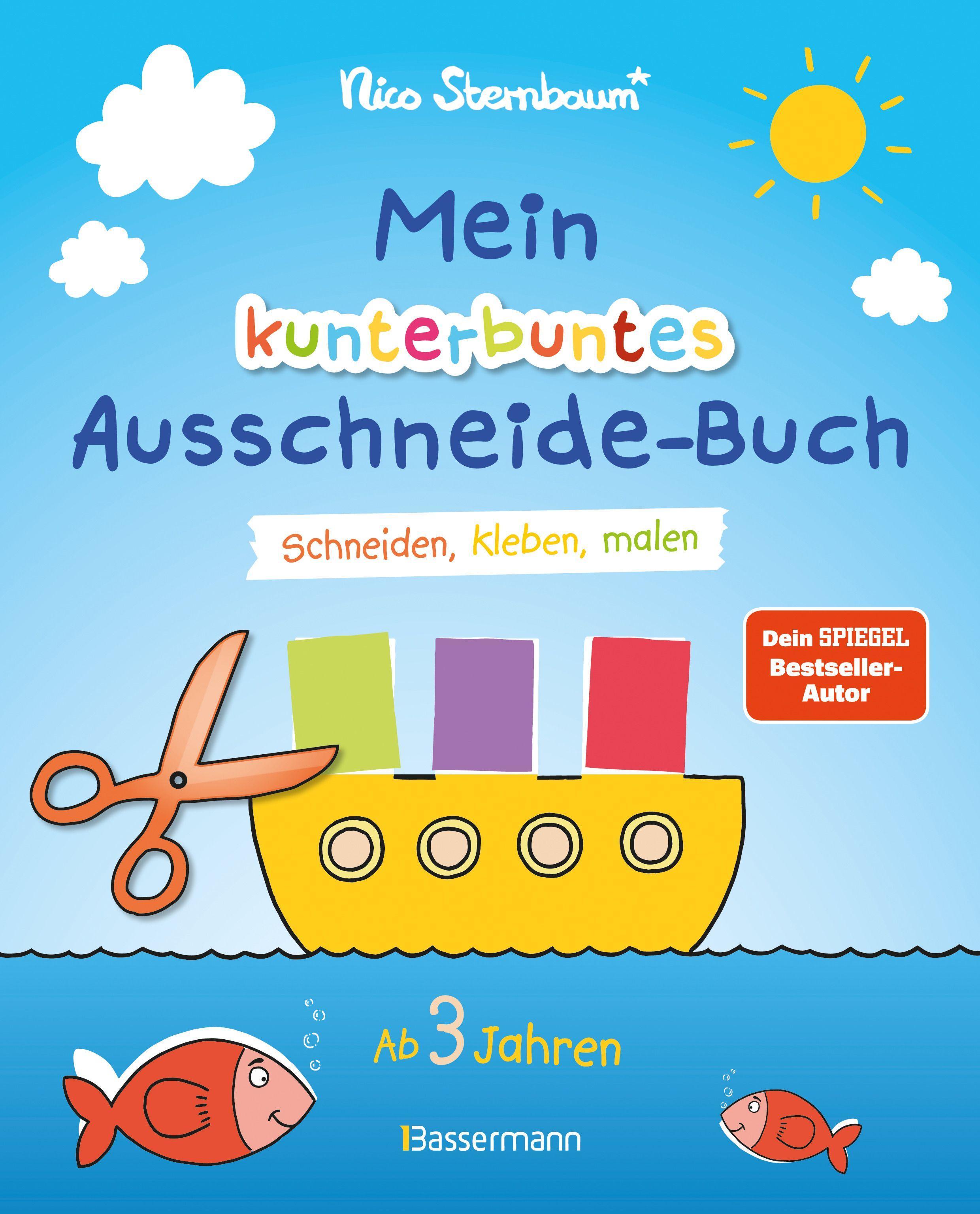 Mein kunterbuntes Ausschneide-Buch