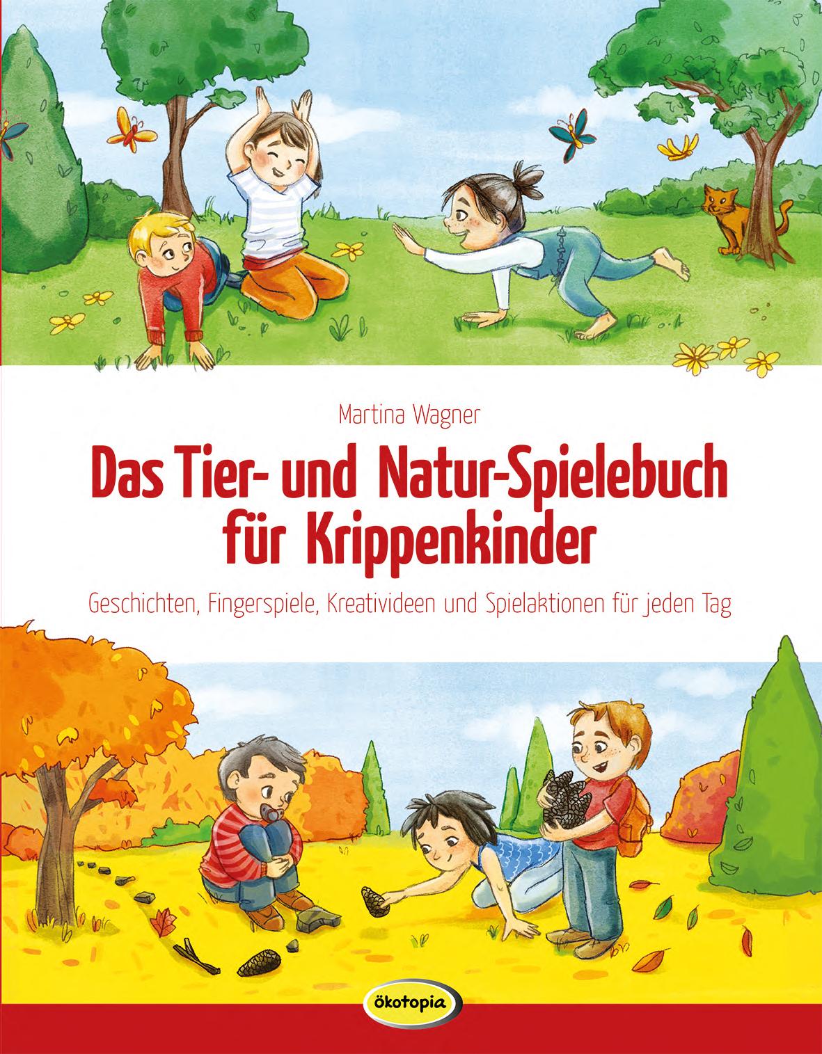 Das Tier- und Natur-Spielebuch für Krippenkinder