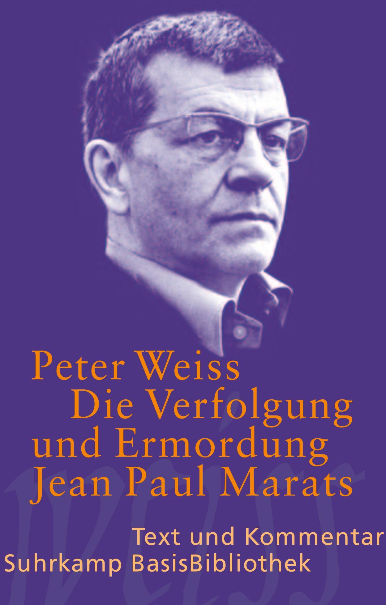 Die Verfolgung und Ermordung Jean Paul Marats. Drama in zwei Akten.