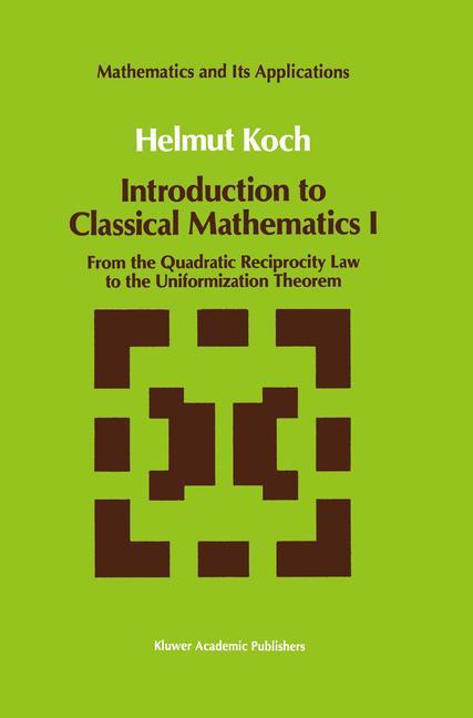 Introduction to Classical Mathematics I